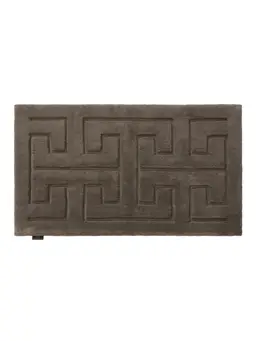 Tappeto da bagno Helios Grigio