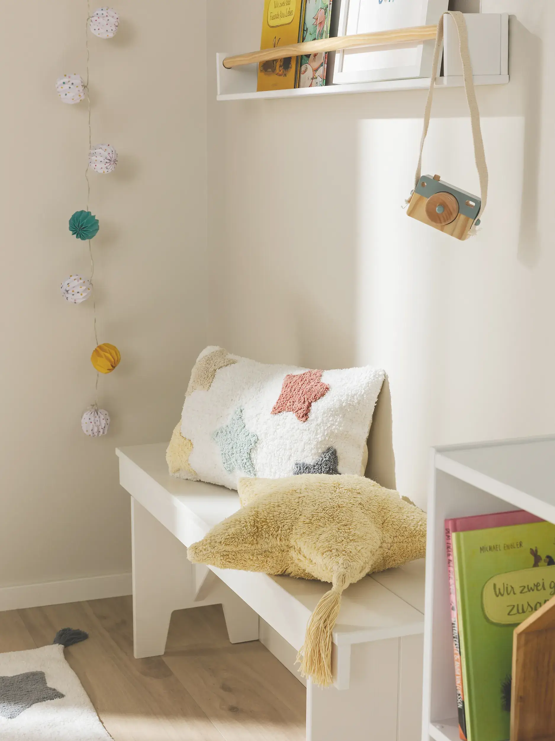 Kissenbezug Stars Multicolor im Design Kindermotive aus 100% Baumwolle von Lytte