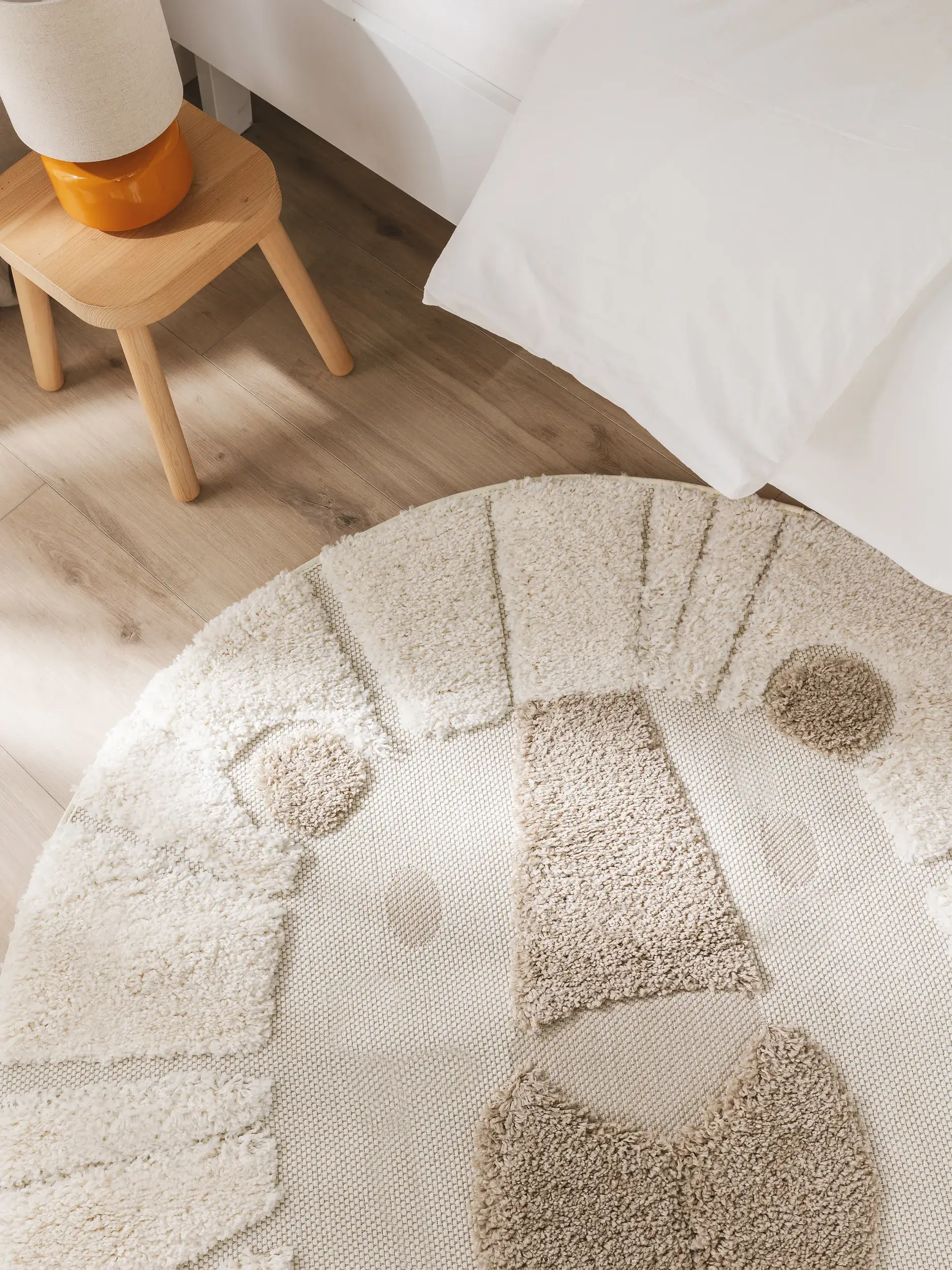 Teppich Carlo aus 100% Polypropylen in Beige von Lytte