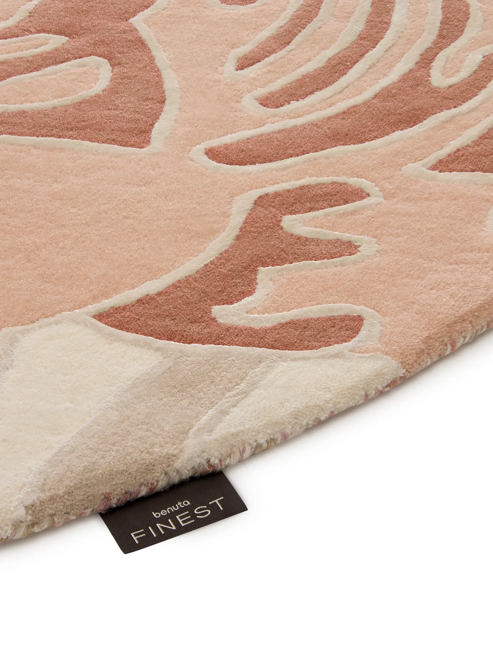 Teppich Narciso aus 80% Wolle, 20% Lyocell (TENCEL™) in  von benuta Finest