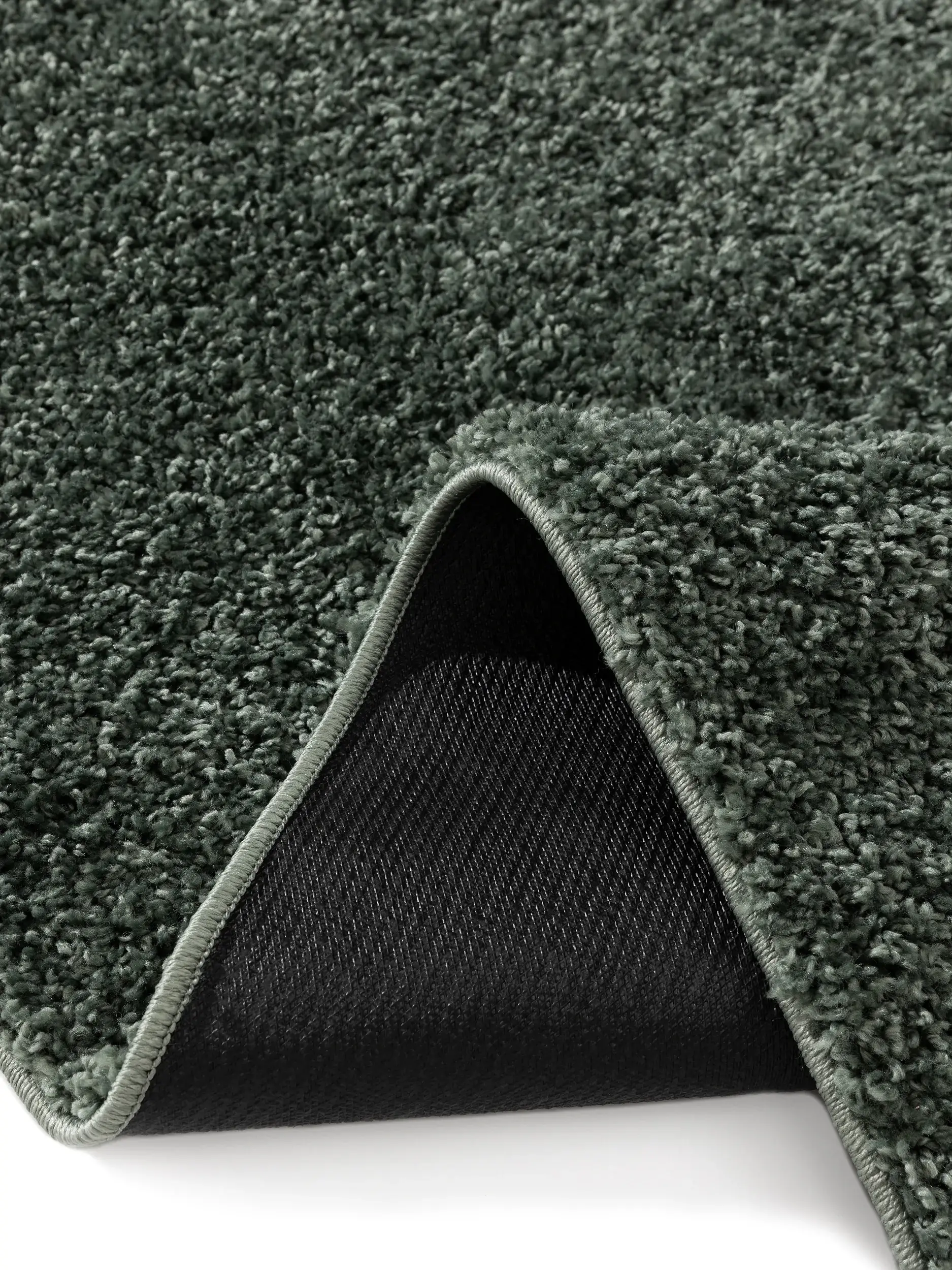 Tapete de 100% Polypropylen em Schwarz com pelo de 100% Polypropylen de altura da benuta Basic