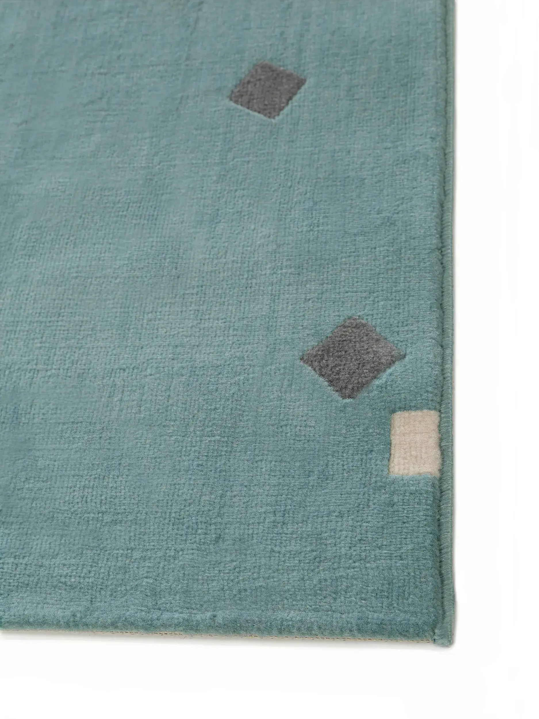 Tapis en 100% Polypropylène en Turquoise avec une pile de 100% Polypropylène de hauteur de Lytte