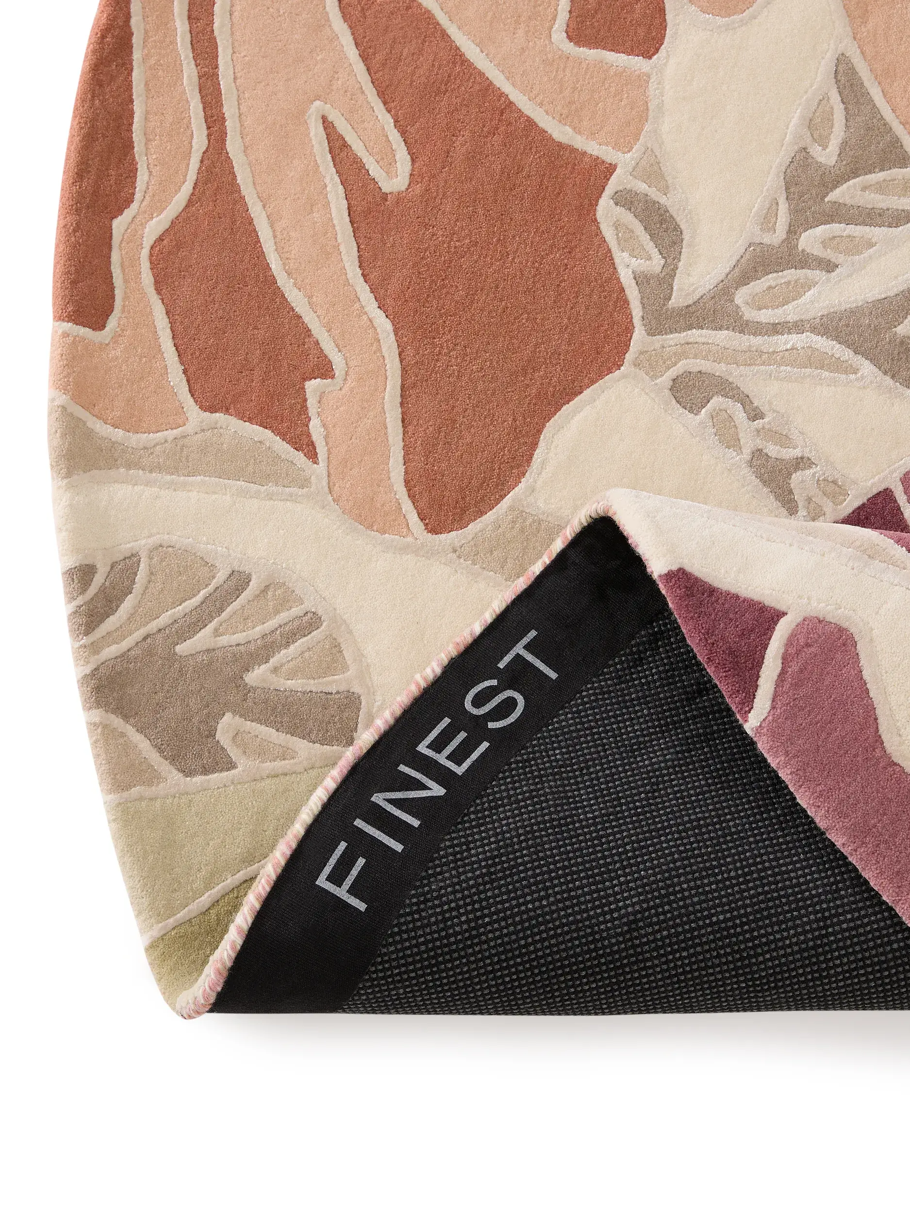 Teppich Narciso aus 80% Wolle, 20% Lyocell (TENCEL™) in  von benuta Finest