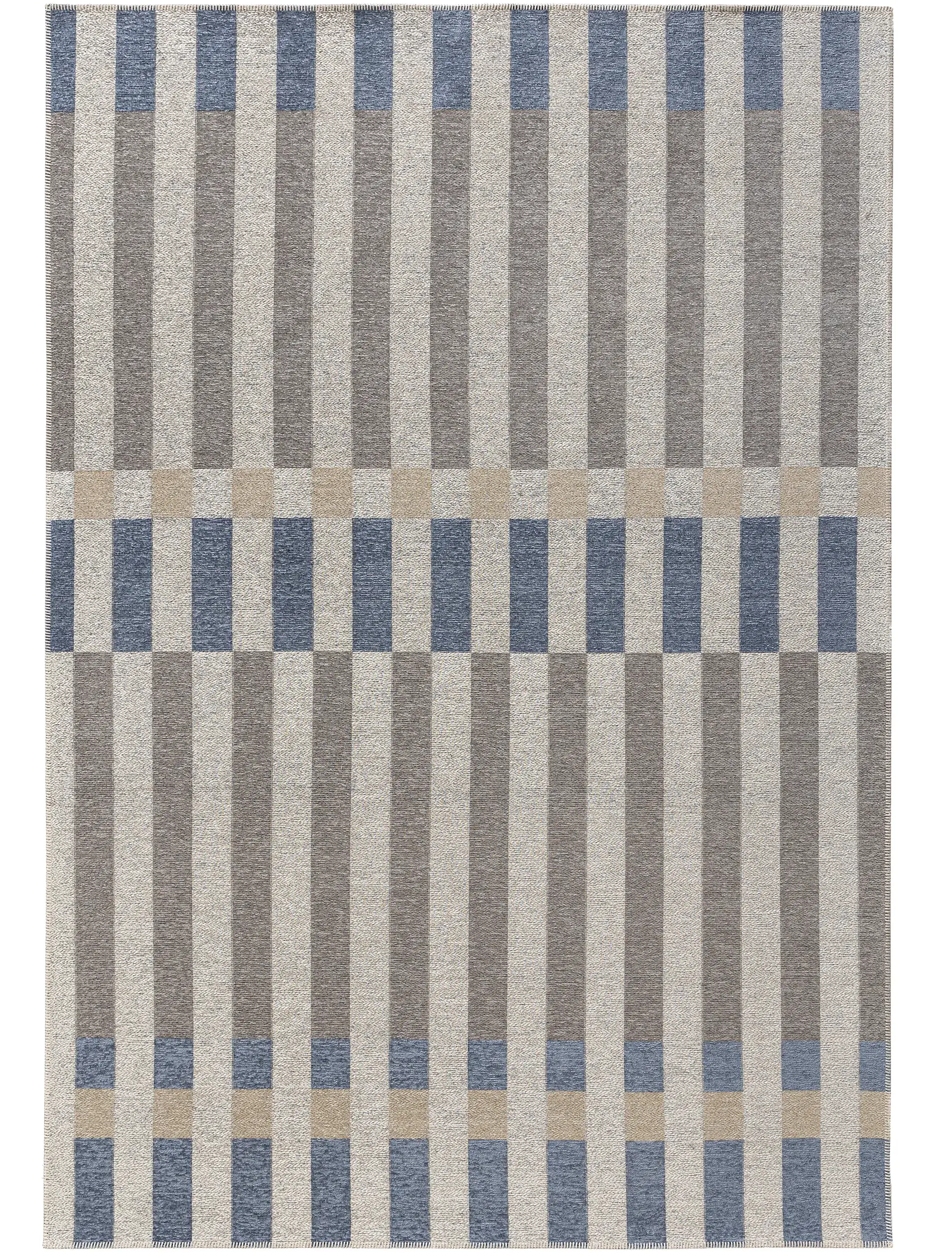 In- & Outdoor-Teppich Kiano Multicolor/Blau von 