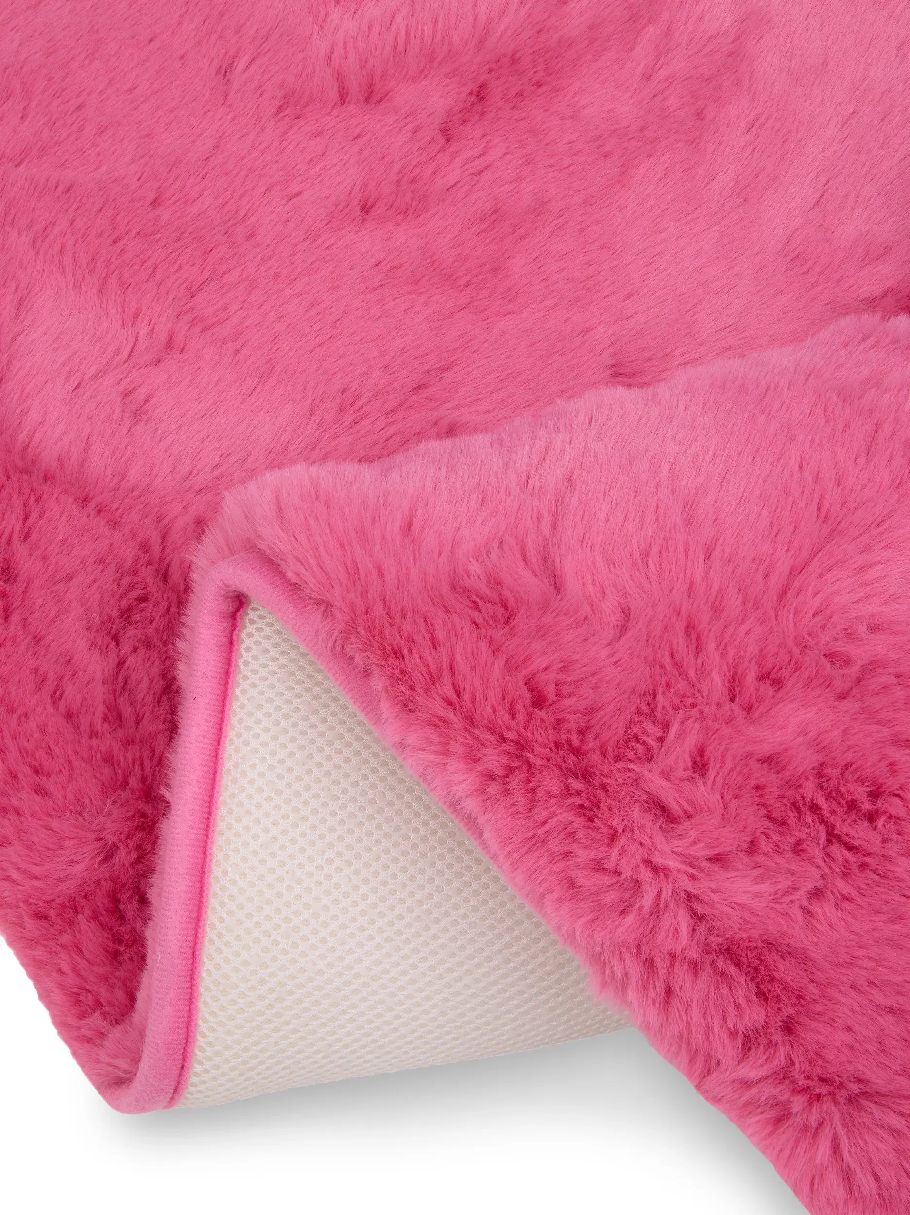 Teppich Dave aus 100% Polyester in Rosa von Lytte