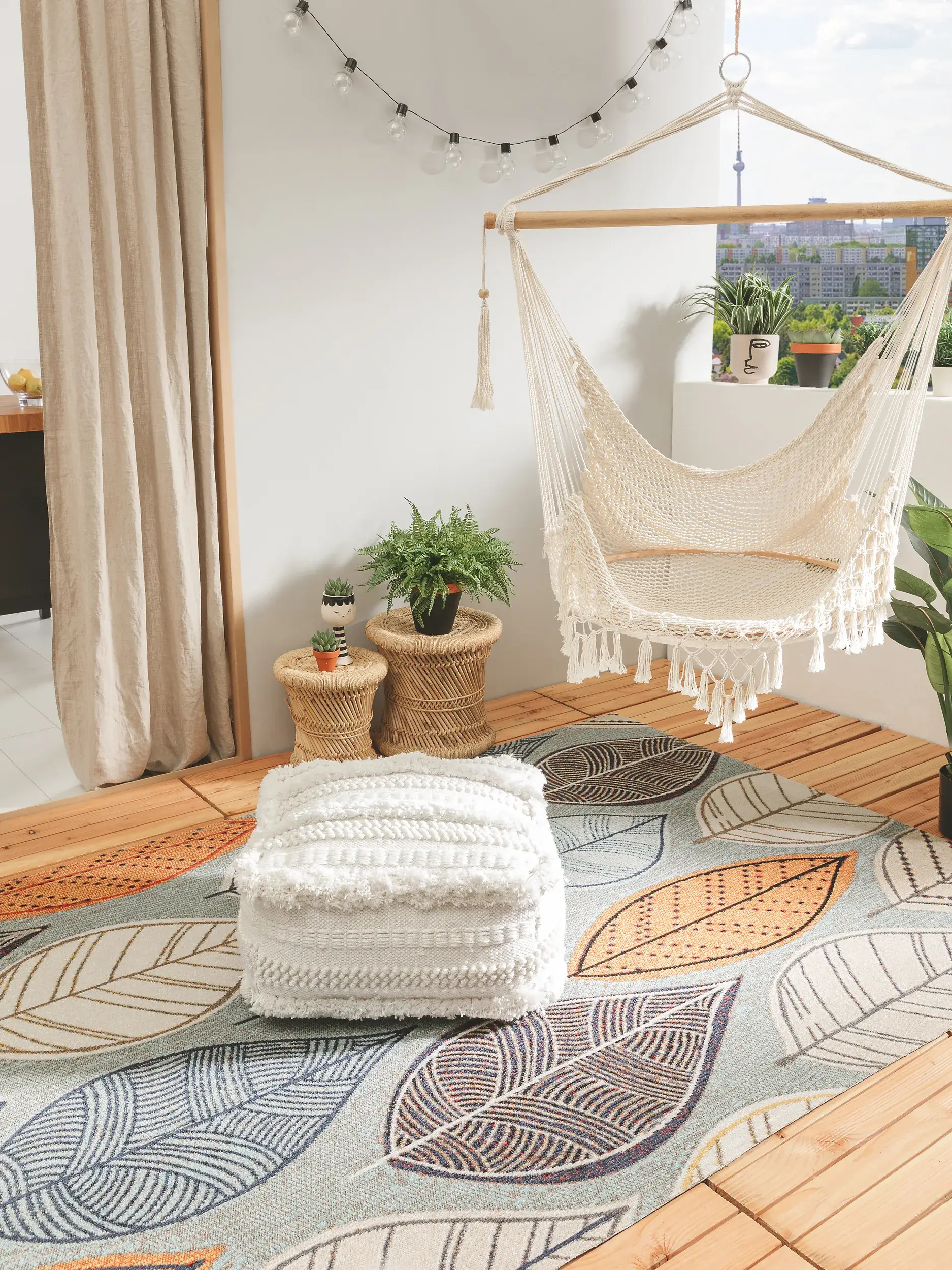 Alfombra de 100% Polipropileno en Multicolor con un pelo de {{Placeholder_Pile Height}} de altura de benuta nest