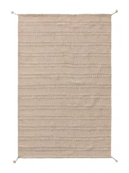 Teppich aus recyceltem Material Rene Beige
