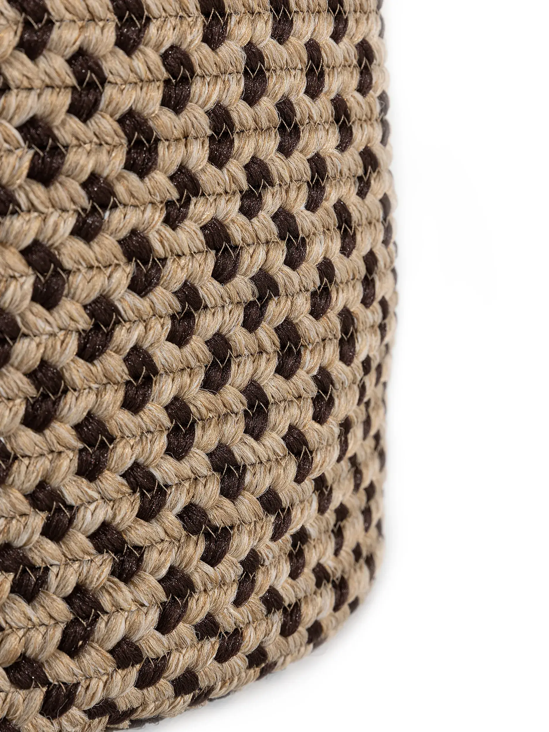 Korb Nandi Beige/Braun im Design  aus  von benuta Nest