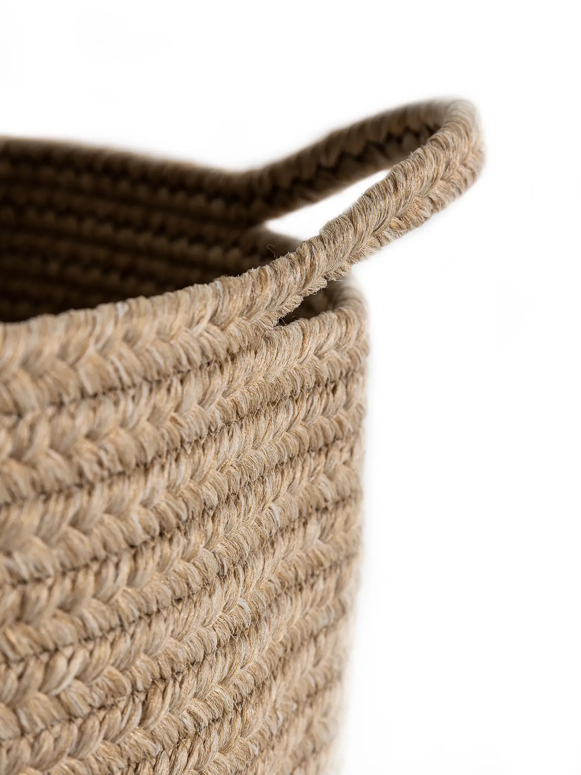 Korb Nandi Beige im Design  aus  von benuta Nest
