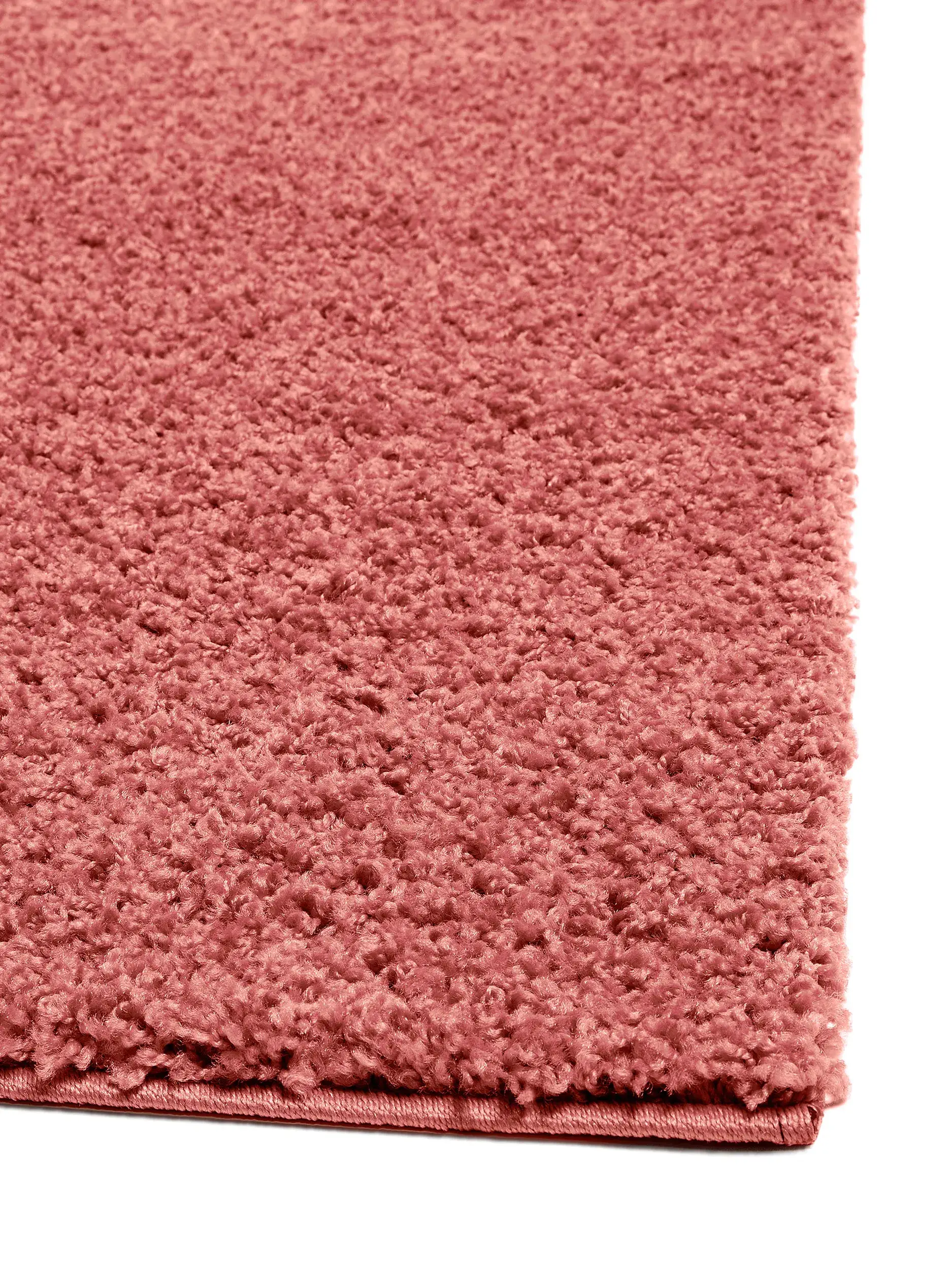 Rug made of 100% Polypropylen in Rosa with a 100% Polypropylen high pile by benuta