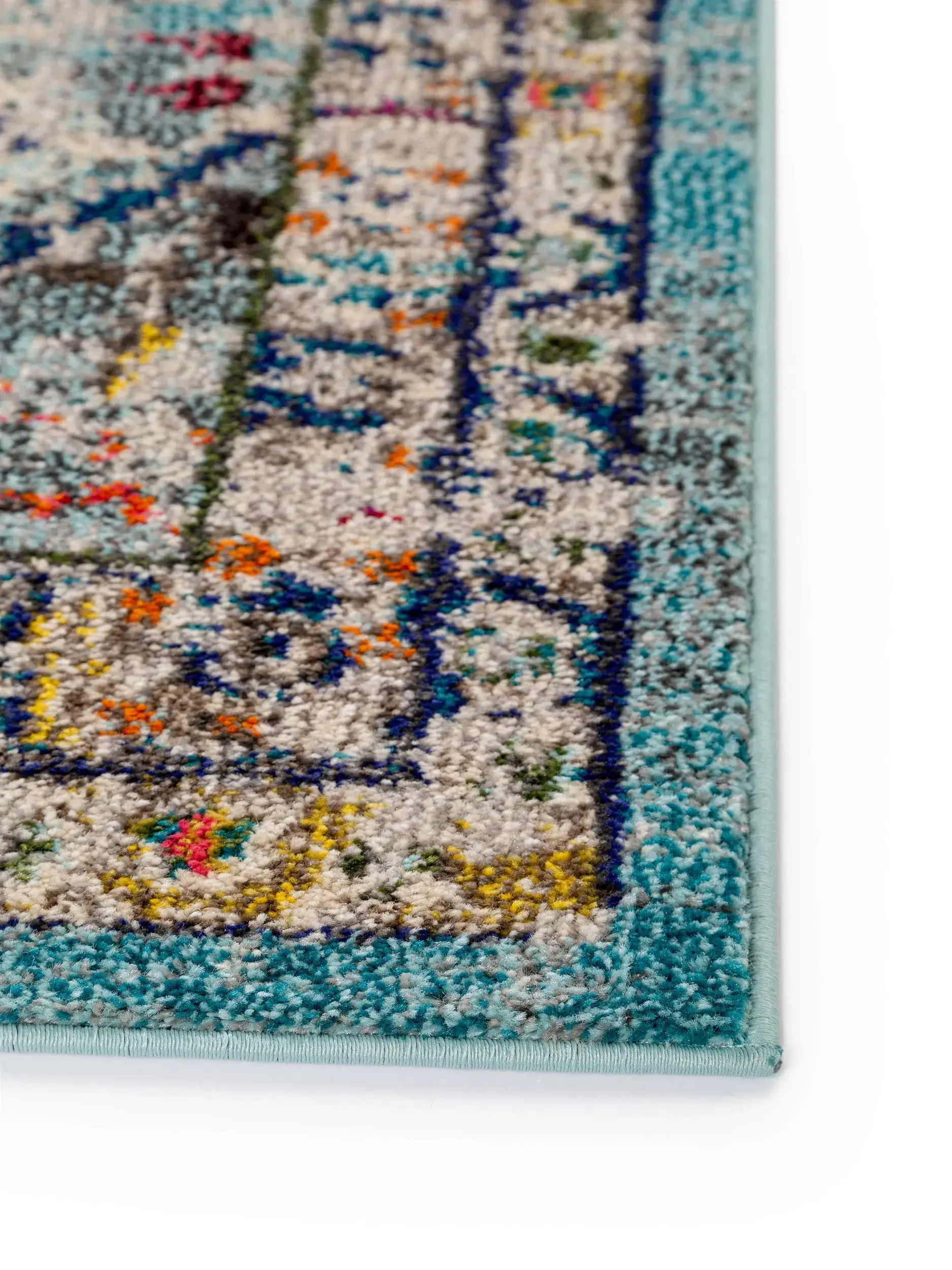Teppich Casa aus 100% Polypropylen in Blue von benuta Nest