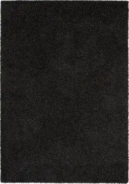 Tapis à poils longs Swirls Anthracite