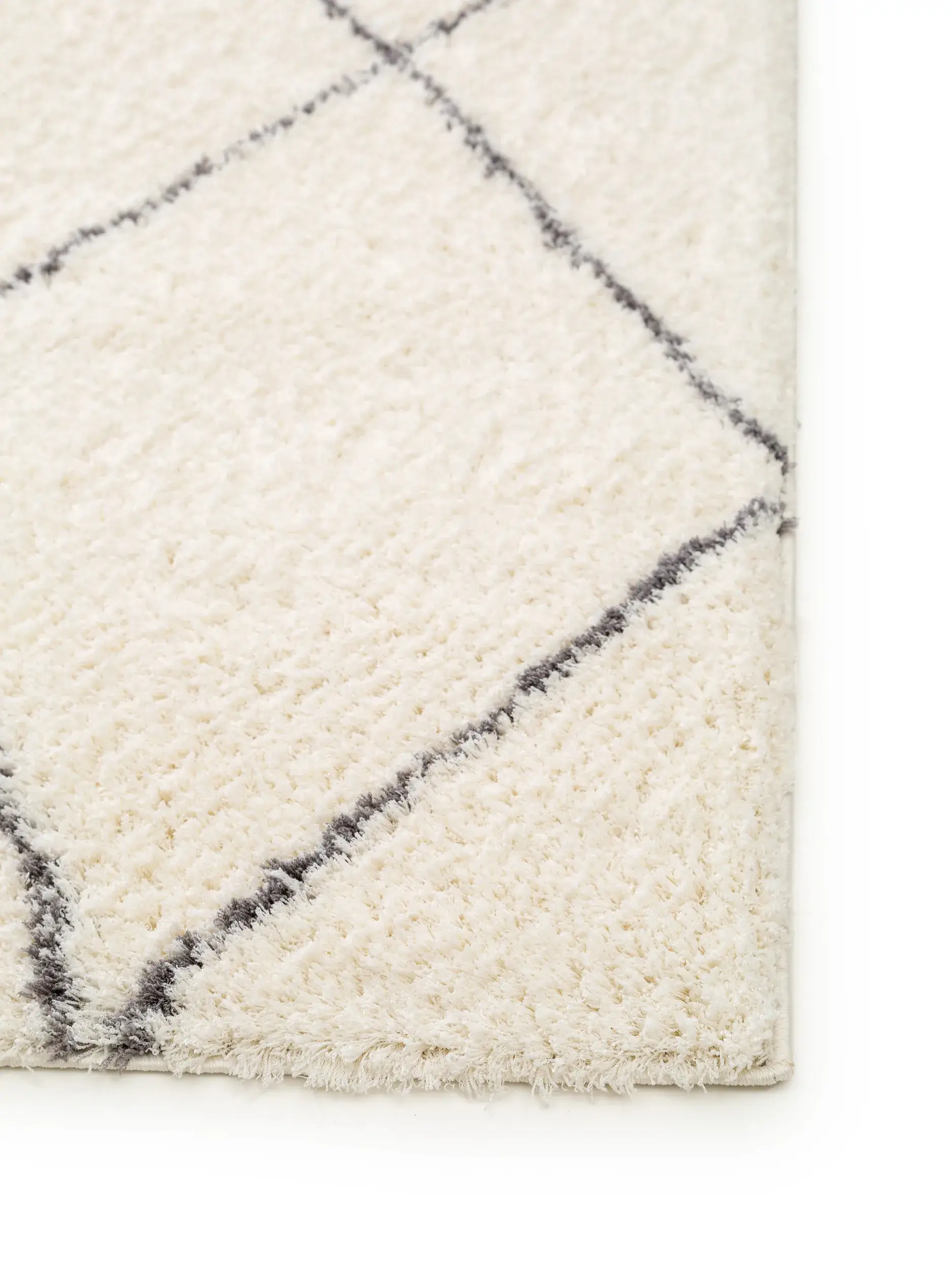 Teppe av 100% Polyester (Microfiber) i Beige med 100% Polyester (Microfiber) høy lugg fra benuta Nest