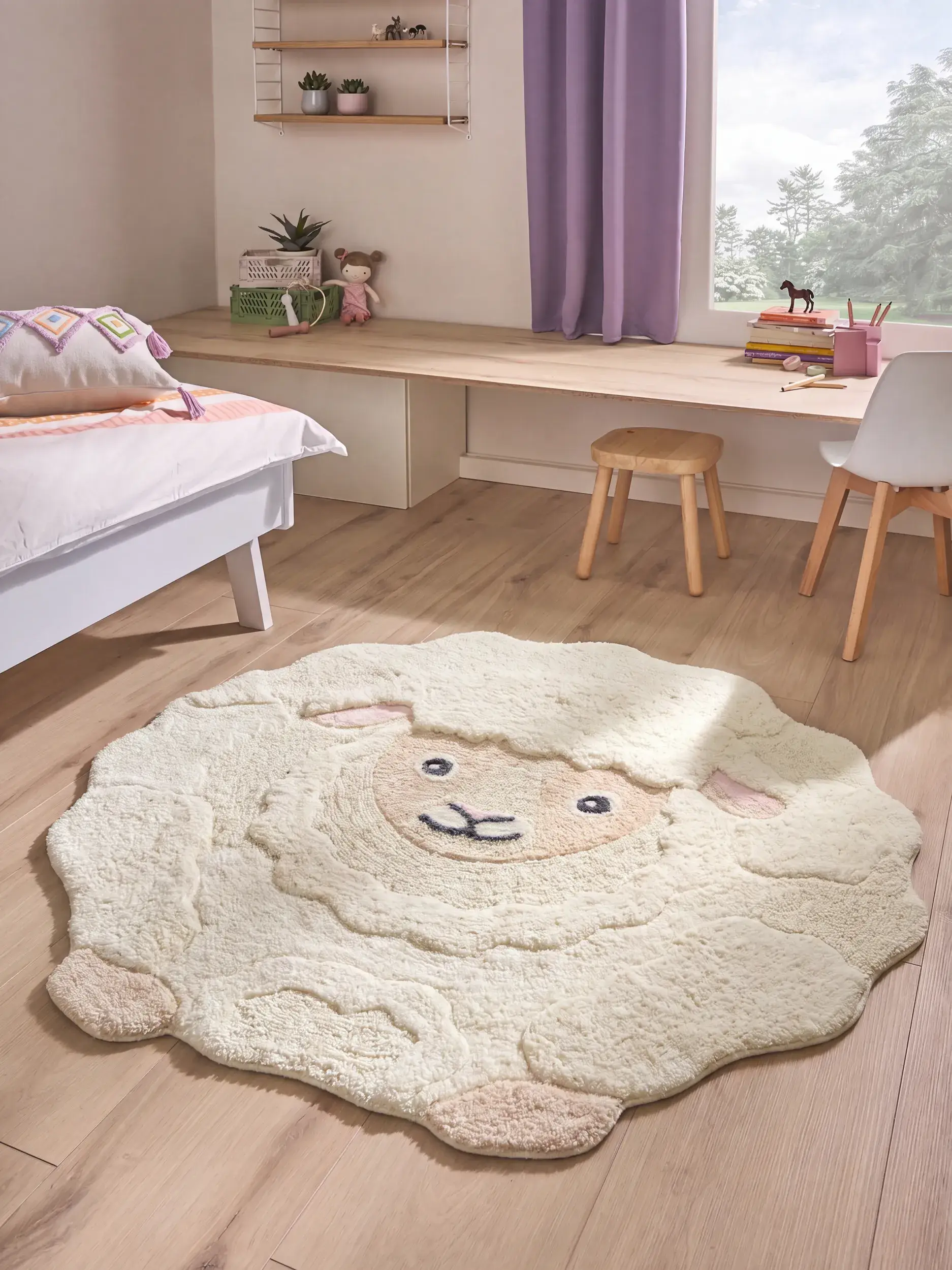 Rug Sebastian made of 100% Cotton in  by Lytte