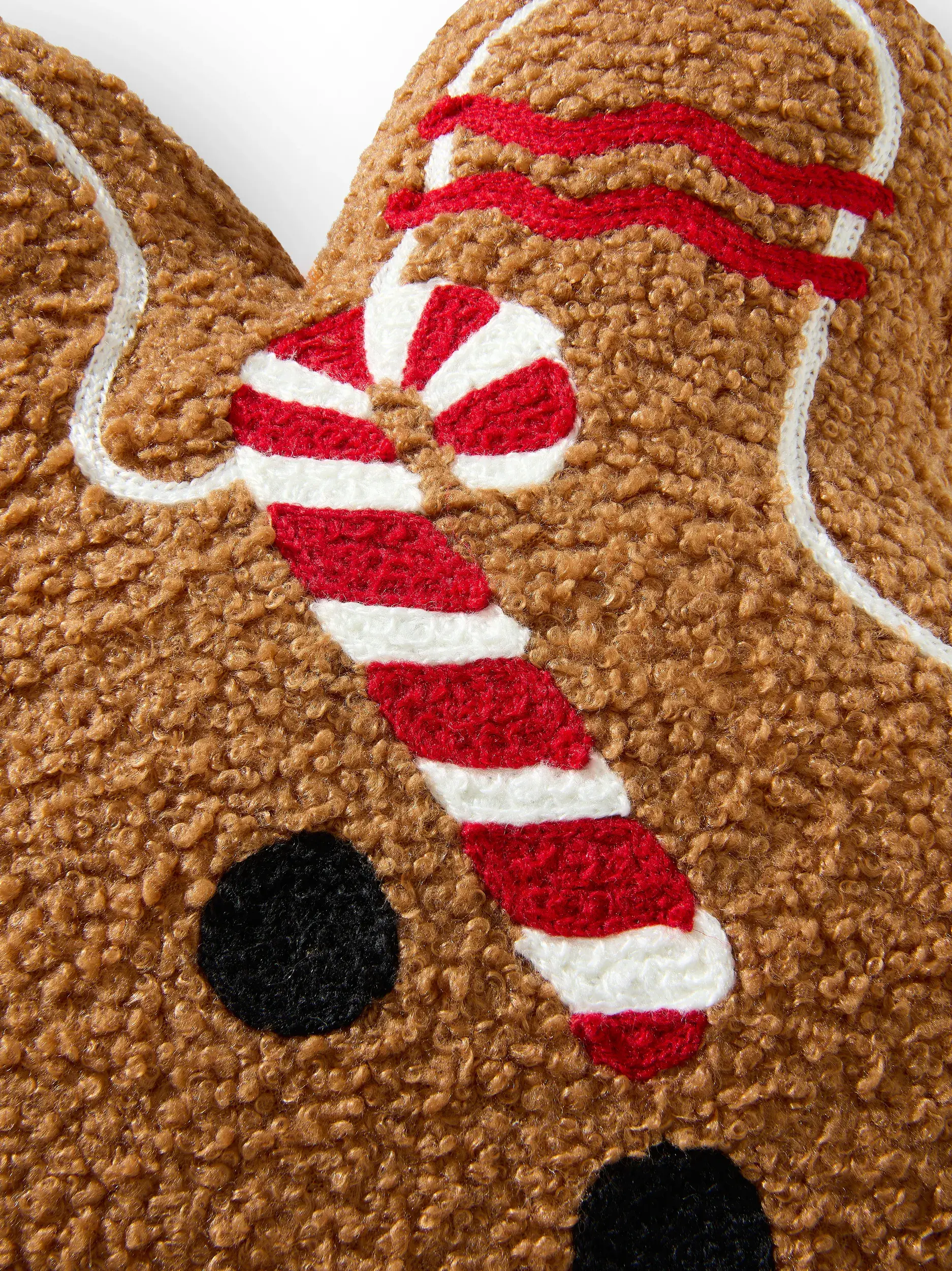 Kerstkussen Gingerbread Man Bruin van benuta