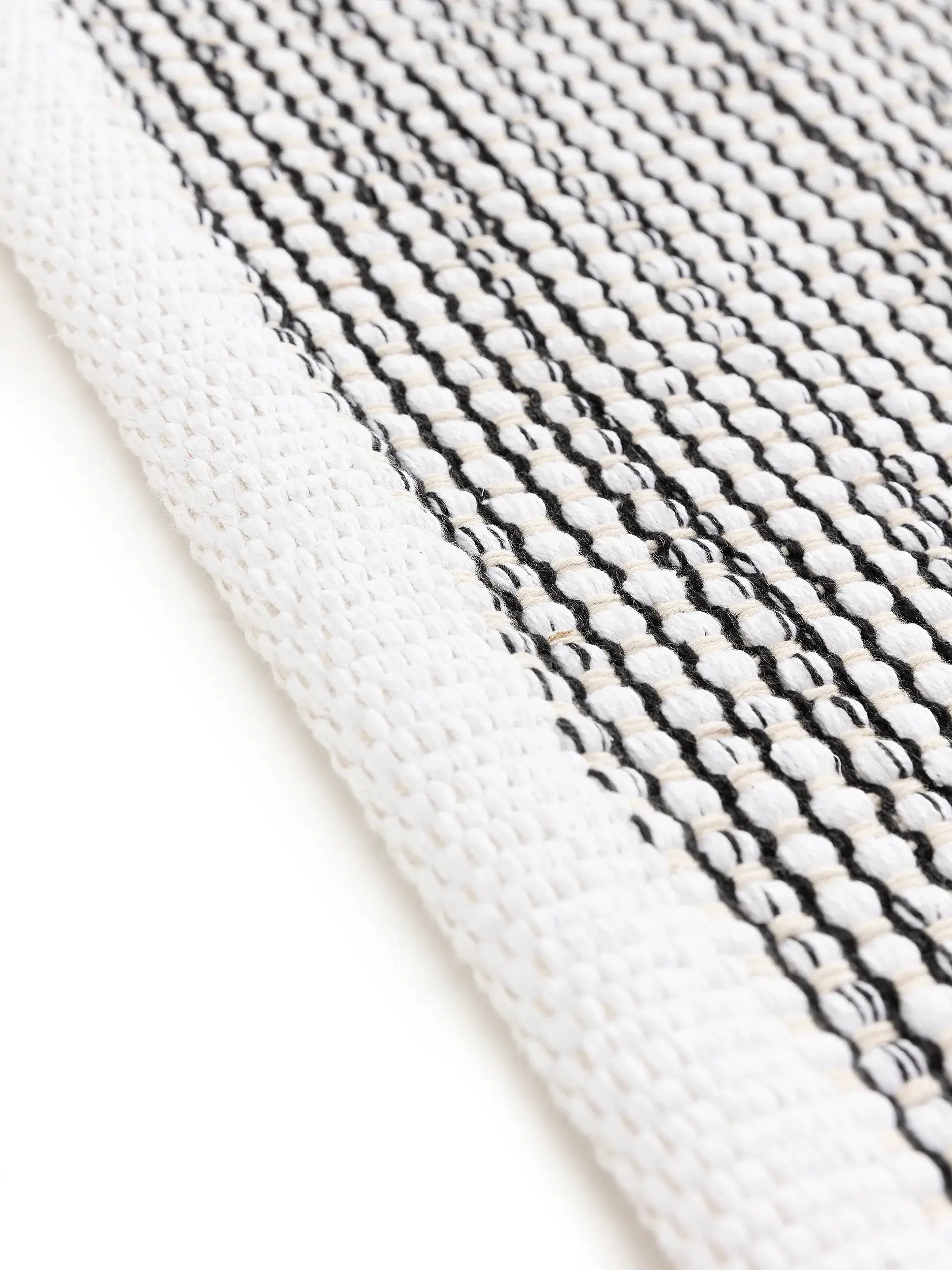 Teppich Ron aus 100% Cotton in Beige von benuta Basic