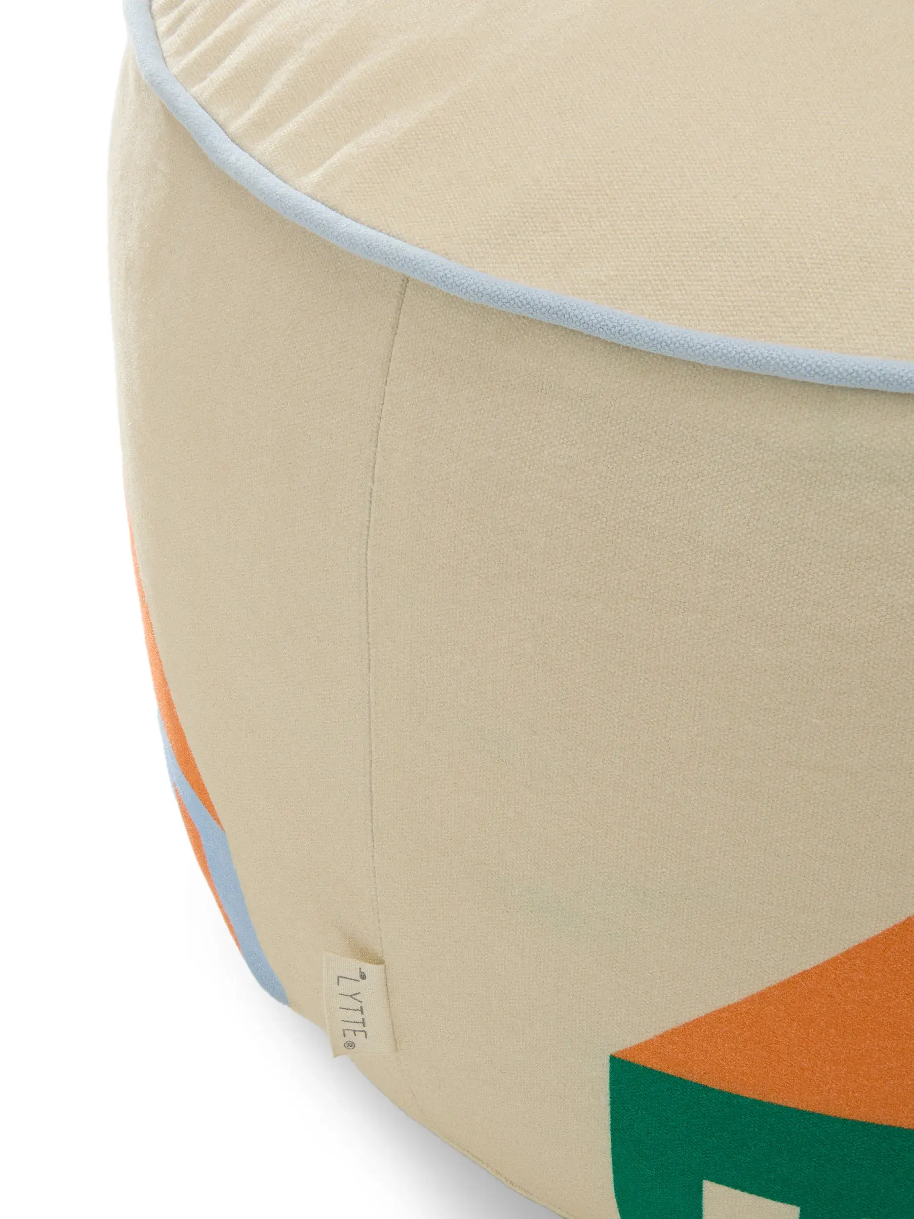 Pouf Niels Multicolour by Lytte