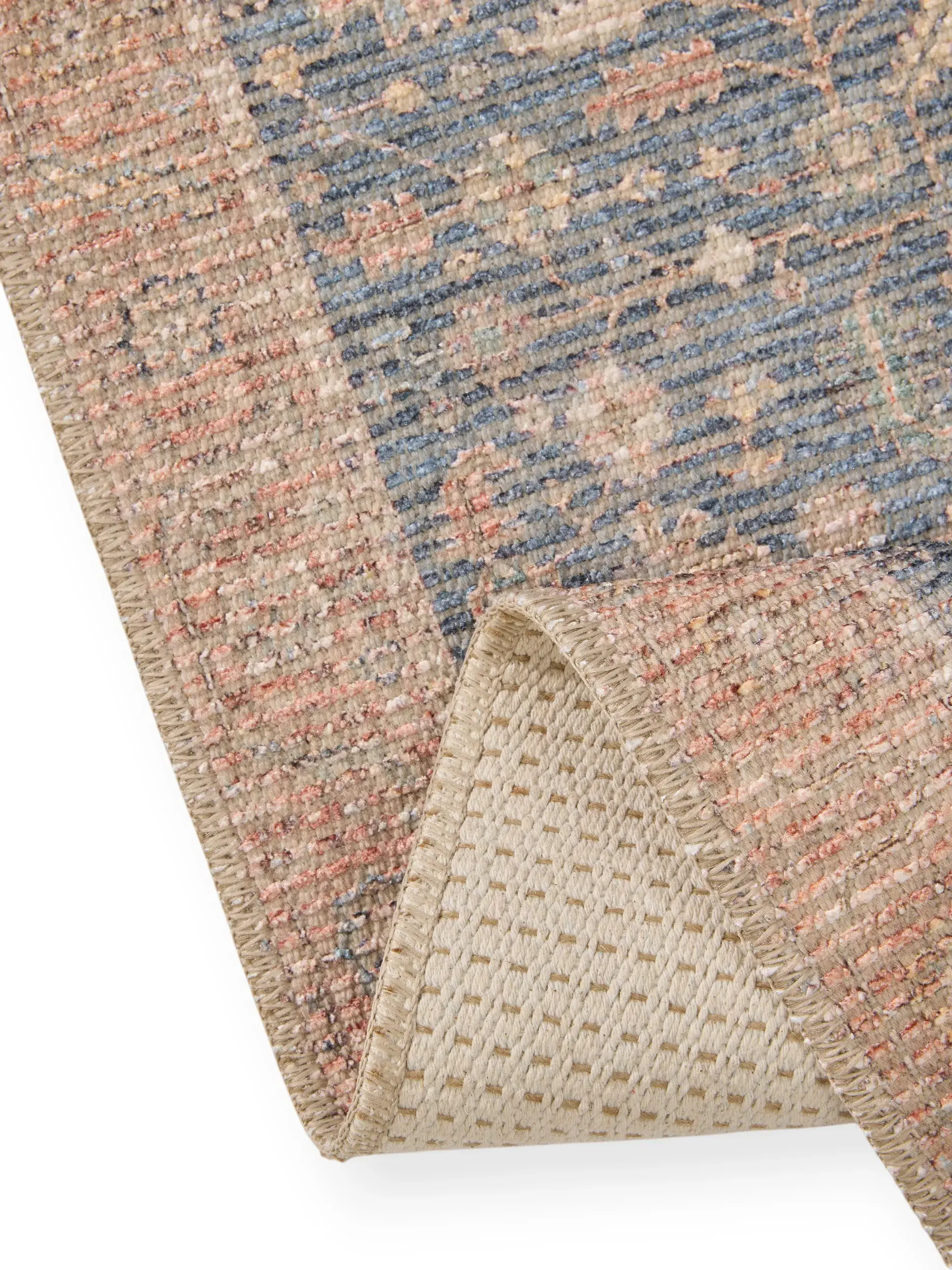 Koberec z 50% Polyester, 50% Polycotton v Multicolor s vlasem výšky 50% Polyester, 50% Polycotton od benuta Nest