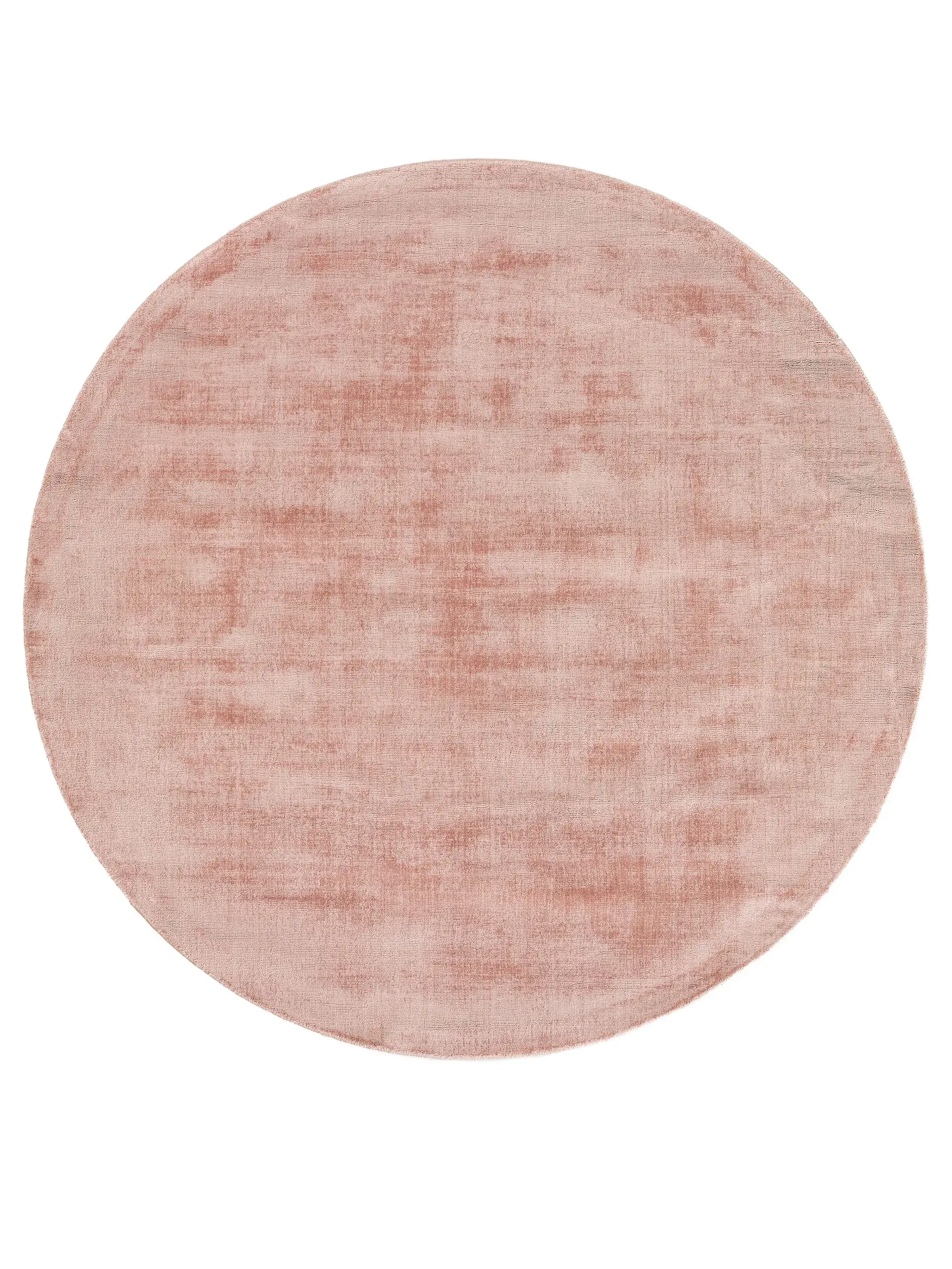 Viscose Rug Round Nova Rose by 