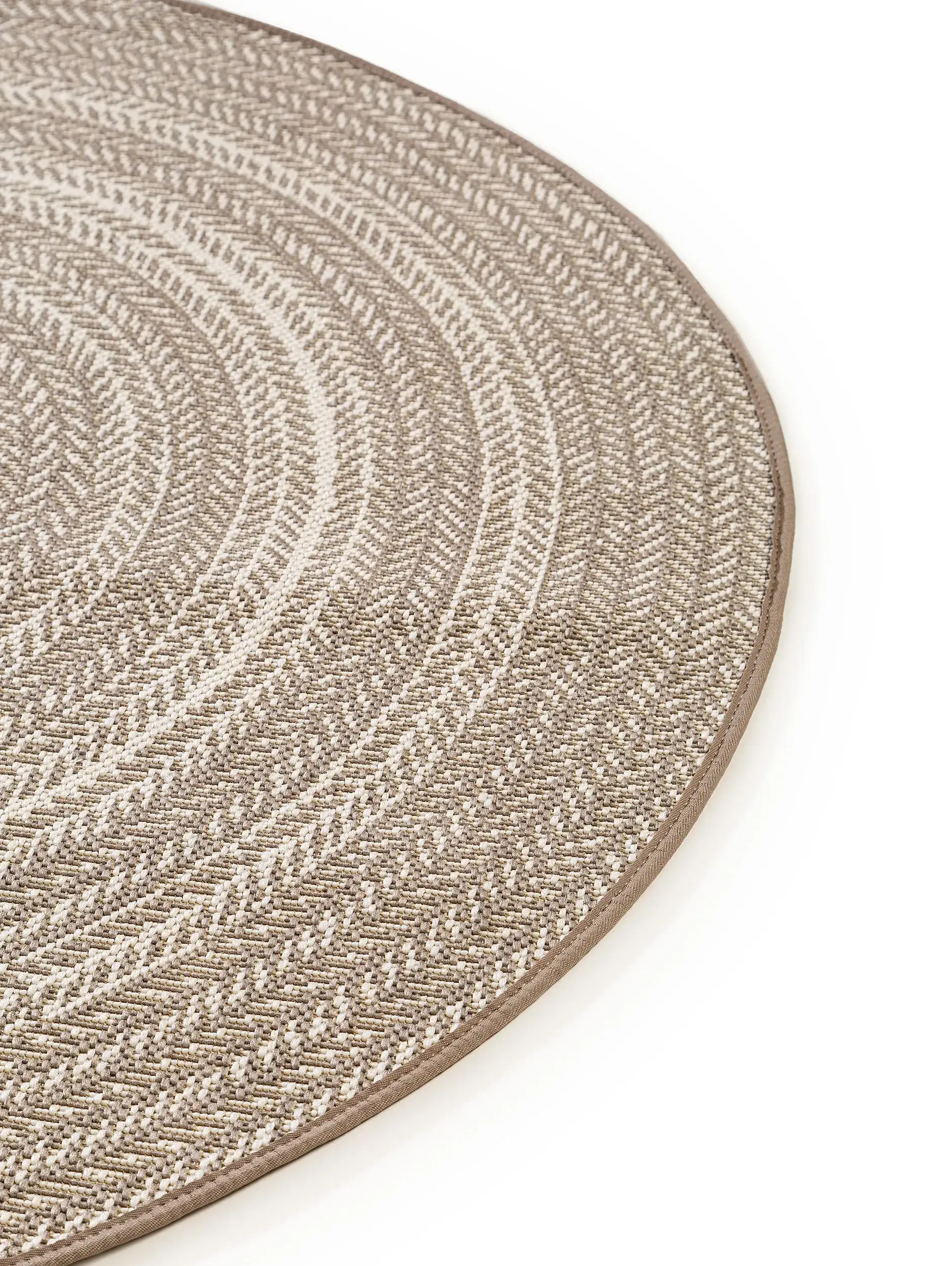 Teppe av 100% Polypropylen i Beige med 100% Polypropylen høy lugg fra benuta Nest