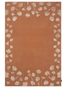 Tapis en laine Alice Terracotta