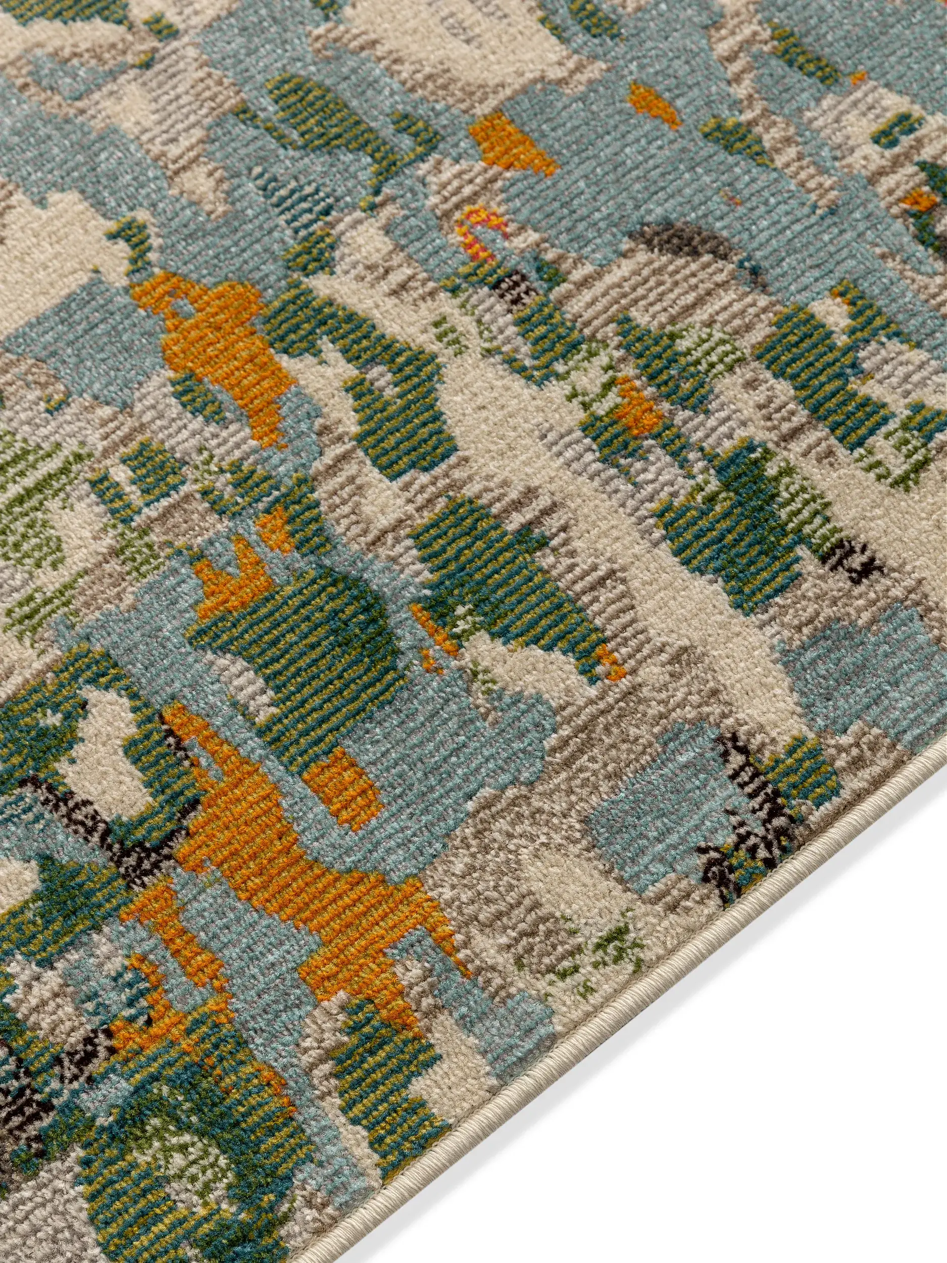 Teppich aus 100% Polypropylen in Multicolor mit 100% Polypropylen hohem Flor von benuta Nest