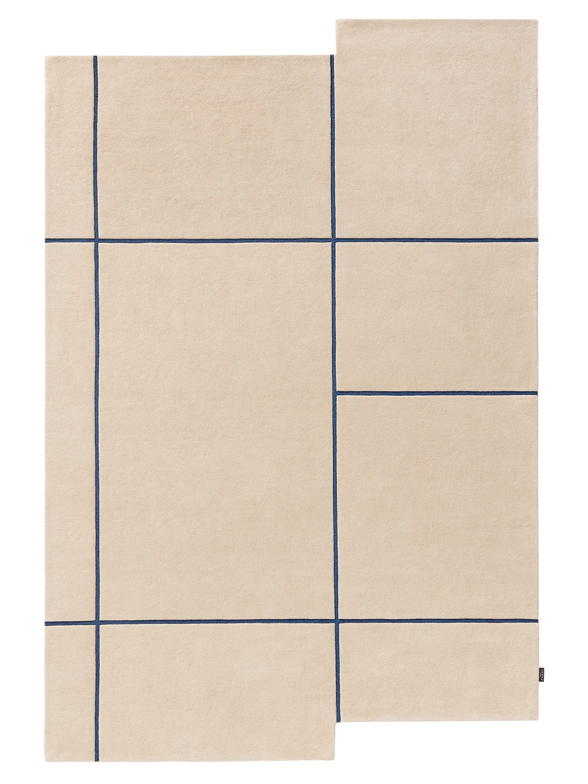 Wollteppich Issey Beige von 