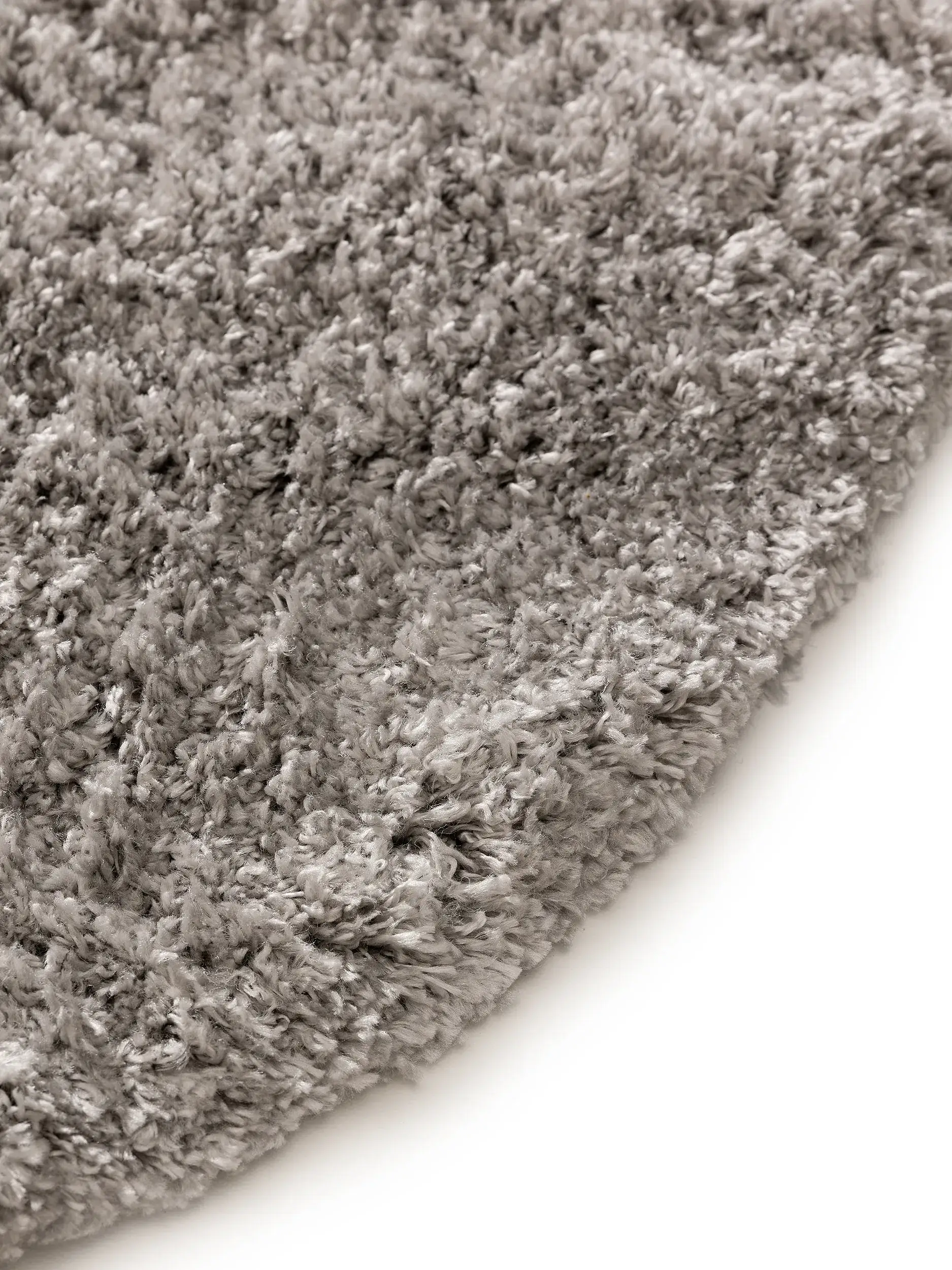 Teppich aus 100% Polypropylen in Grau mit 100% Polypropylen hohem Flor von benuta Pop