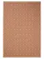 Sisä- ja ulkotilojen matto Metro Beige/punainen