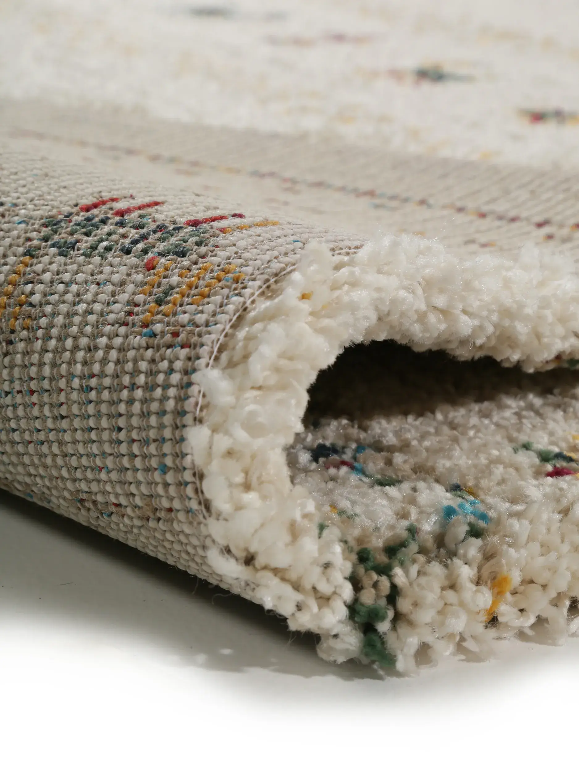 Tapete de 100% Polypropylen em Beige com pelo de 100% Polypropylen de altura da benuta Nest