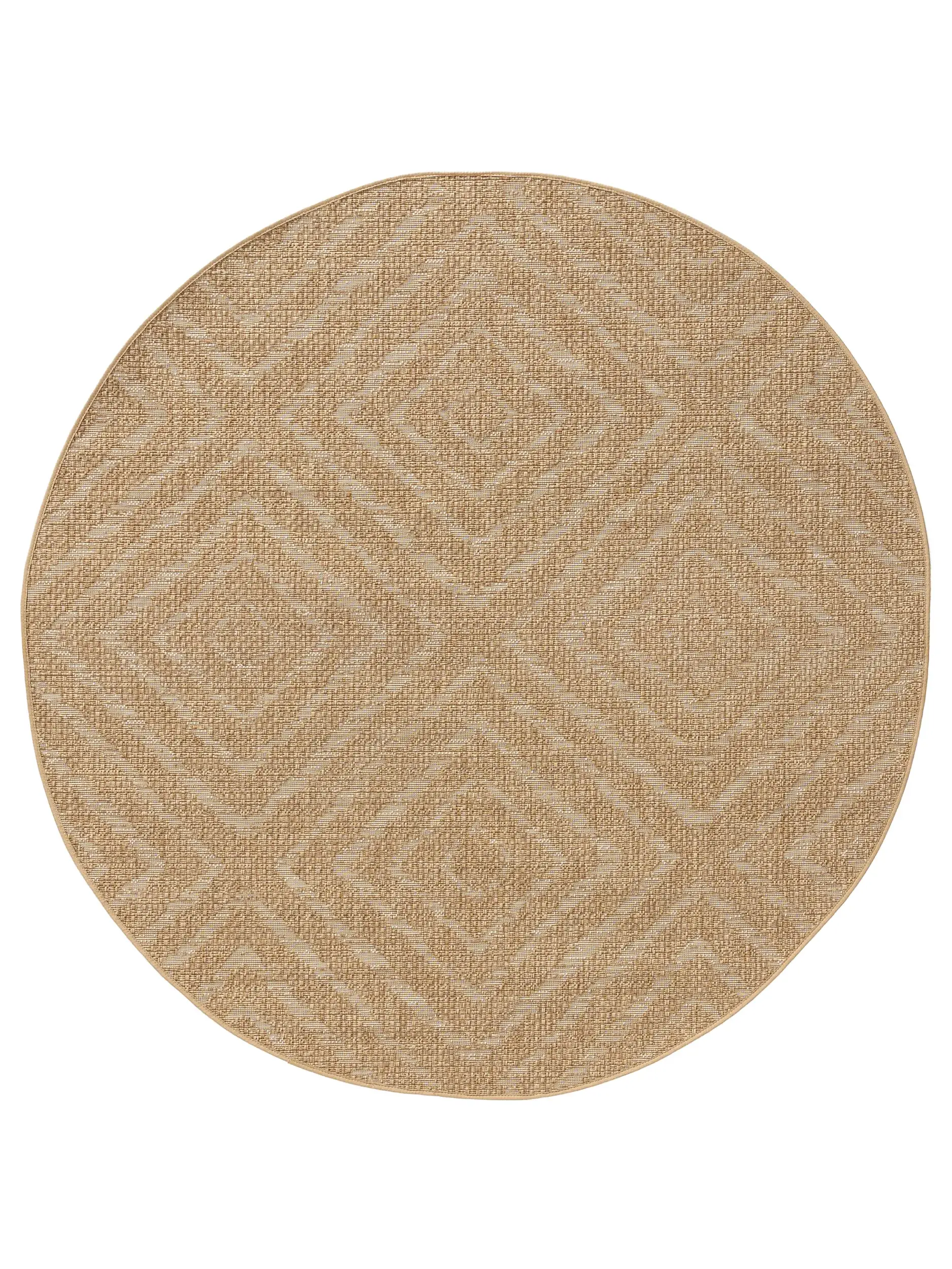 Tapis en 100% Polypropylène en Marron avec une pile de 100% Polypropylène de hauteur de benuta nest
