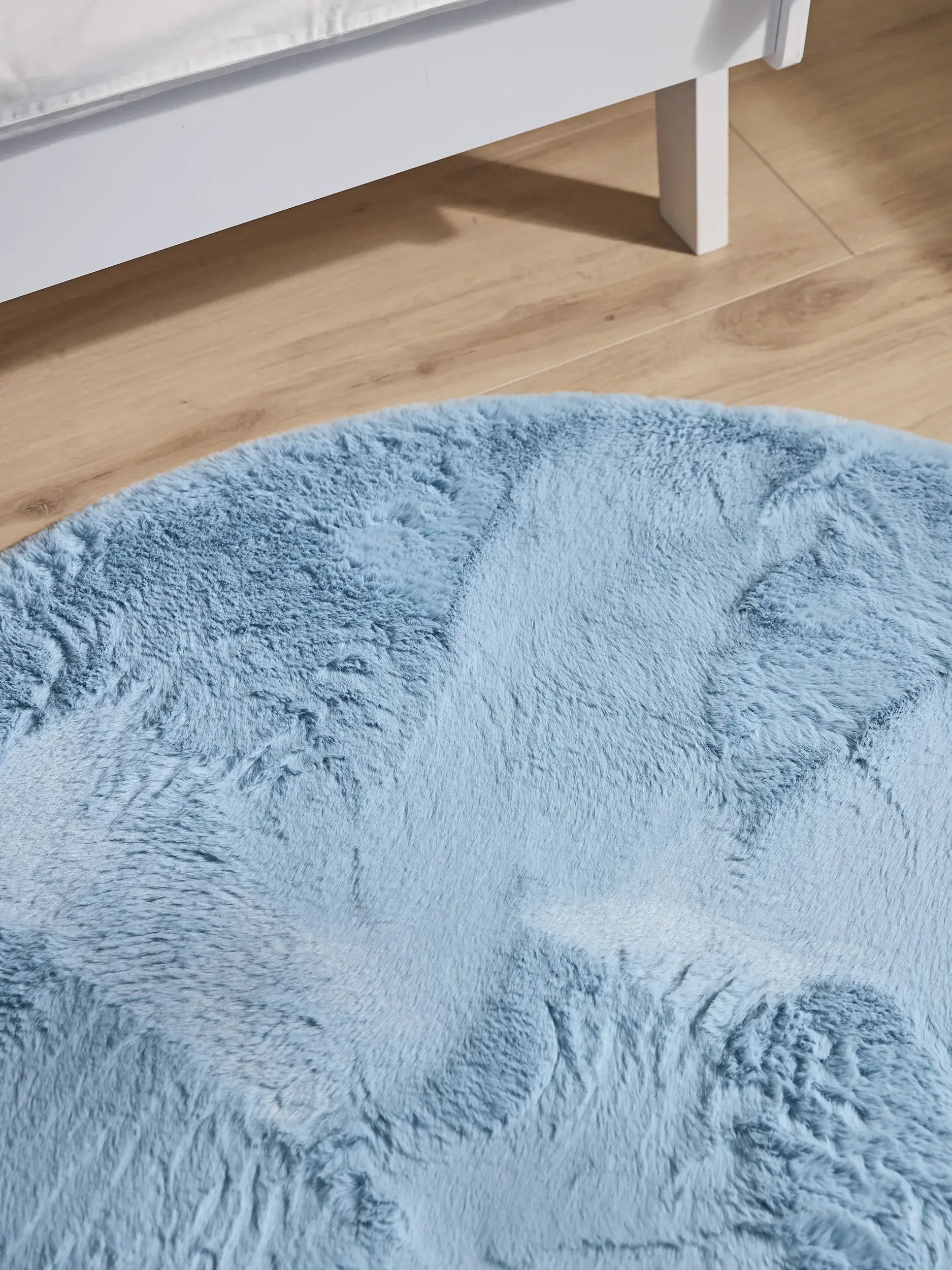 Teppich Dave aus 100% Polyester in Blau von Lytte