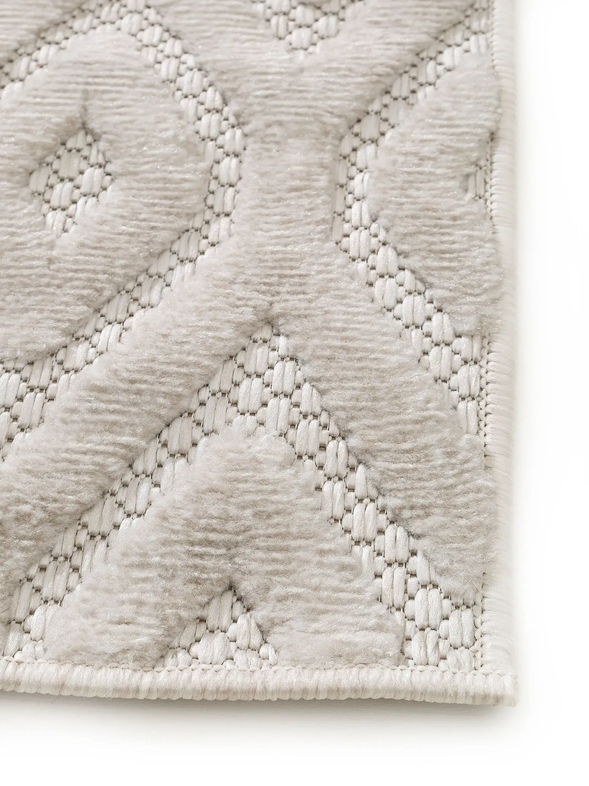 Teppich Bonte aus 100% Polypropylen in Beige von benuta