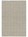 Wollteppich Grid Taupe