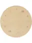 Wollteppich rund Jamal Cream