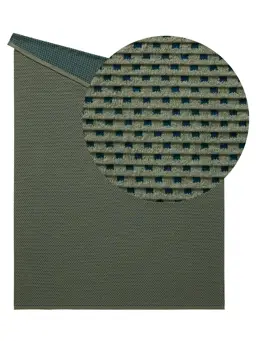 Katoenen deken Ilma Groen