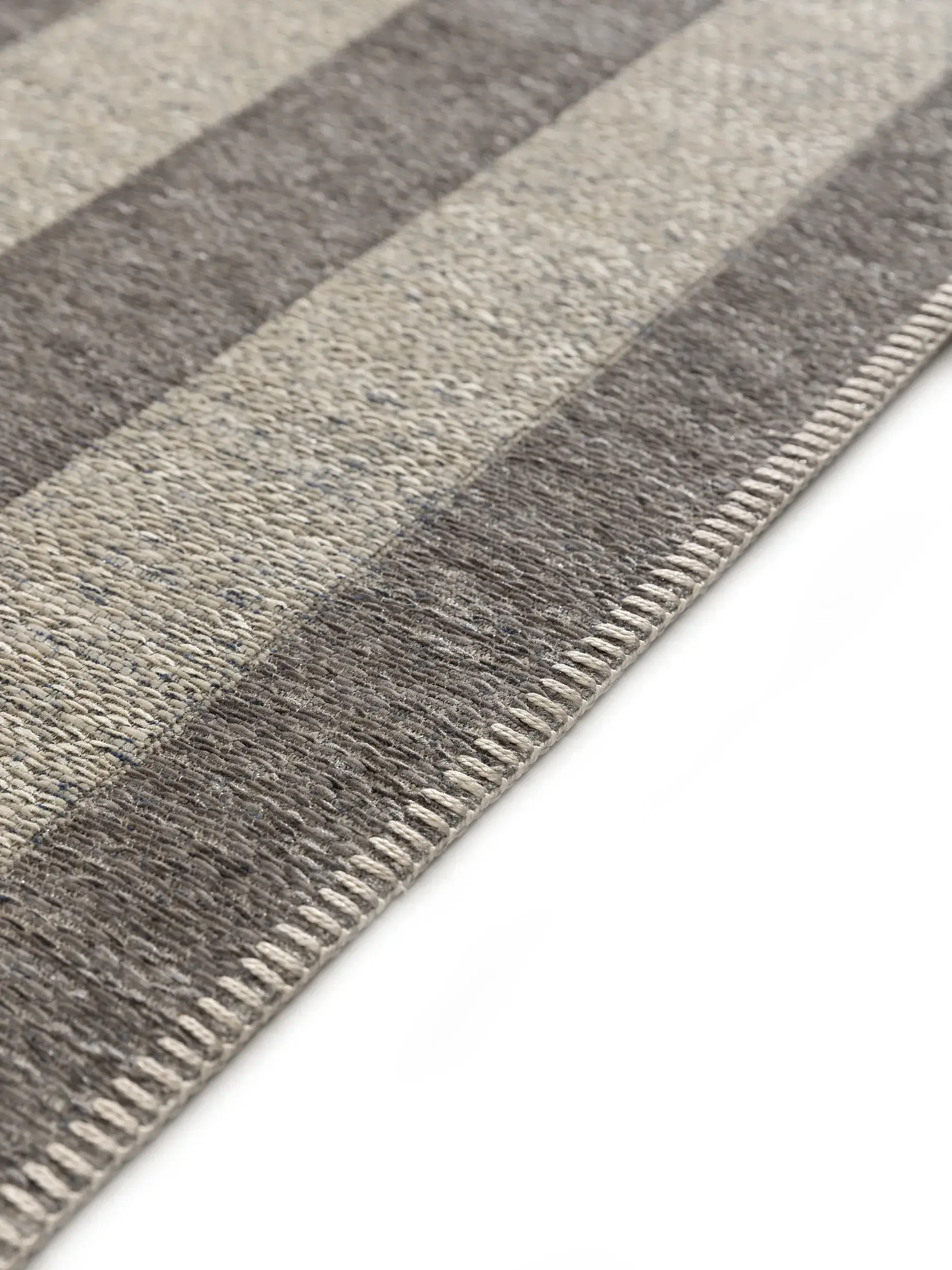 Teppich aus 100% Polyester (recyceltes PET) in Multicolor mit 100% Polyester (recyceltes PET) hohem Flor von benuta Nest