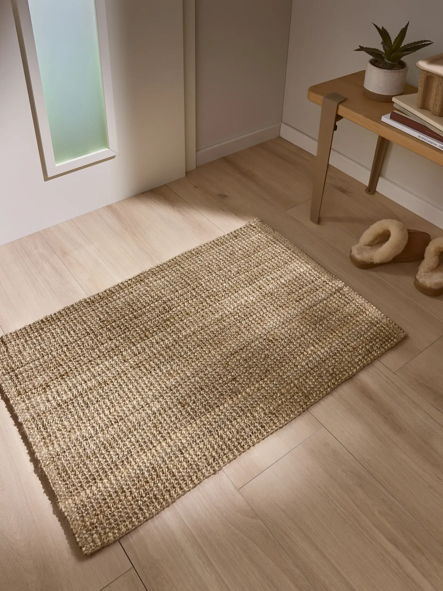 Fußmatte Svea Braun von benuta Pure