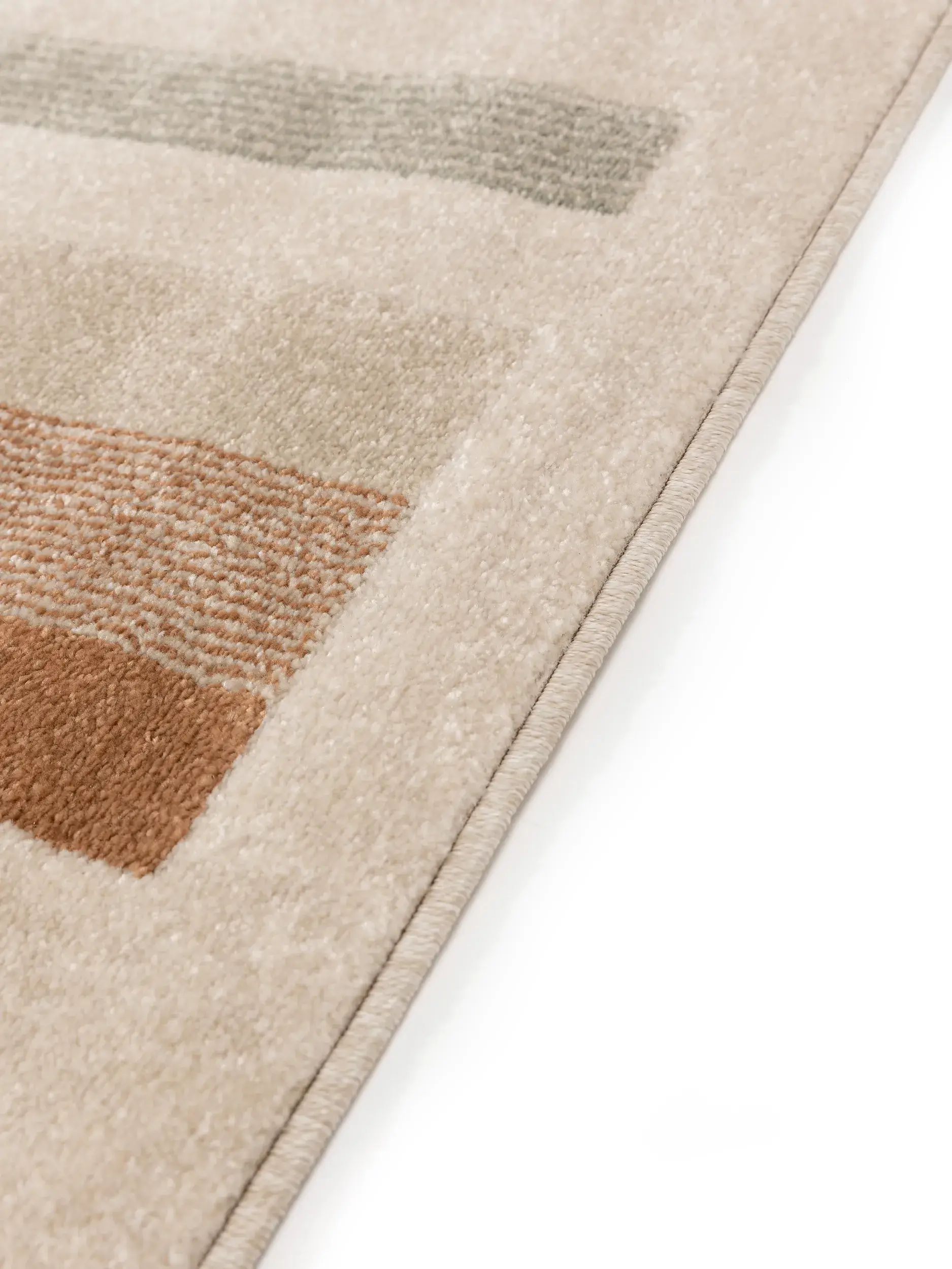 Teppich aus 100% Polypropylen in Multicolor mit 100% Polypropylen hohem Flor von benuta Pop