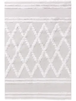 Baumwollteppich Oslo Cream