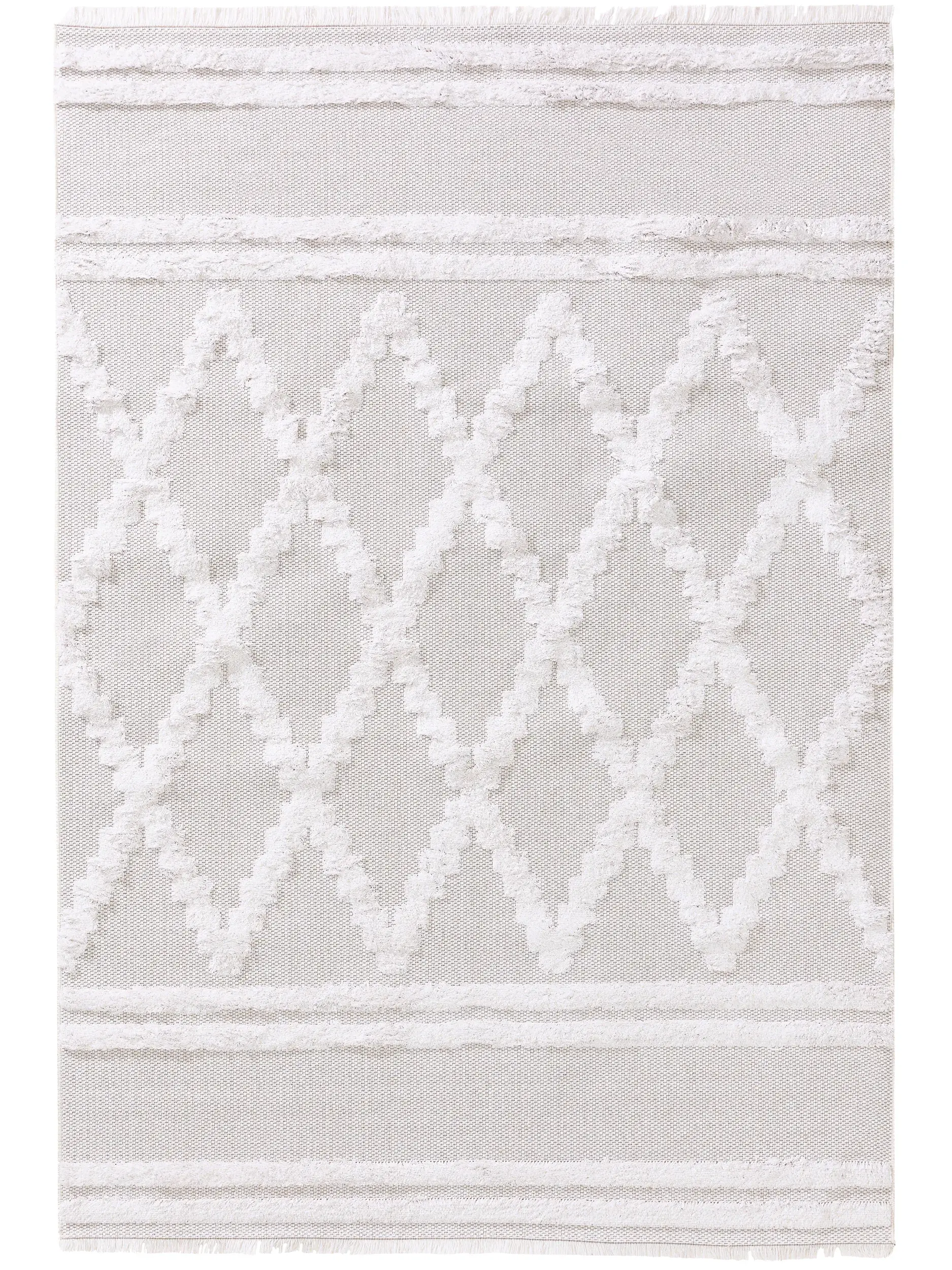 Teppich Oslo aus 100% Baumwolle in Beige von benuta Pop