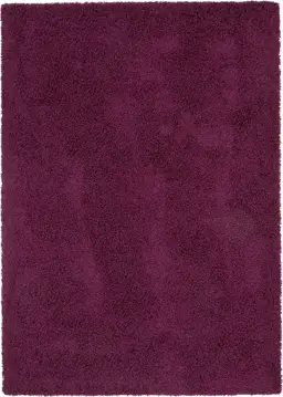 Tapis à poils longs Swirls Mauve