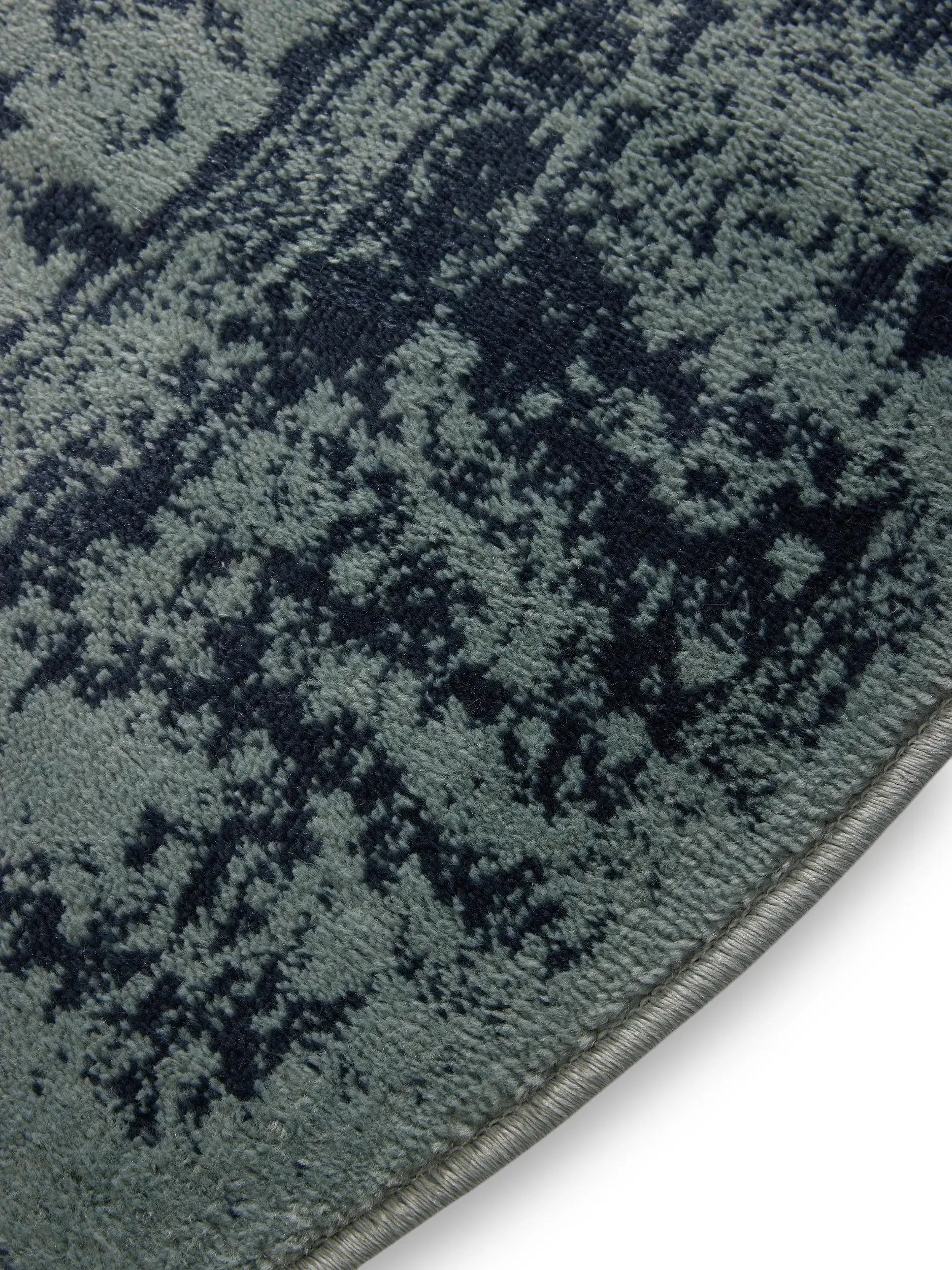 Rug made of 100% Polypropylen in Turquoise with a 100% Polypropylen high pile by benuta Basic