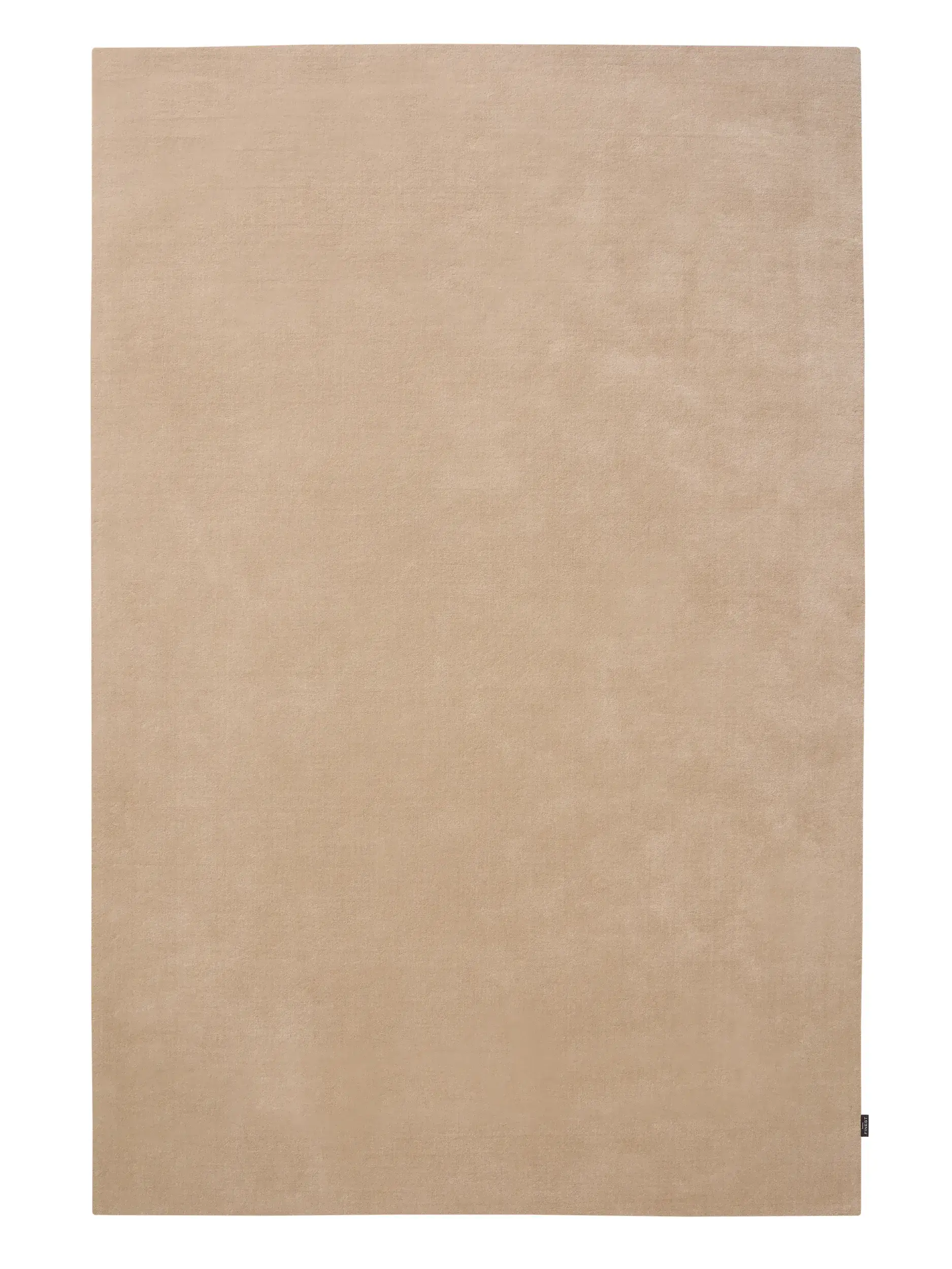 Teppich Mono aus 100% Baumwolle in Beige von benuta