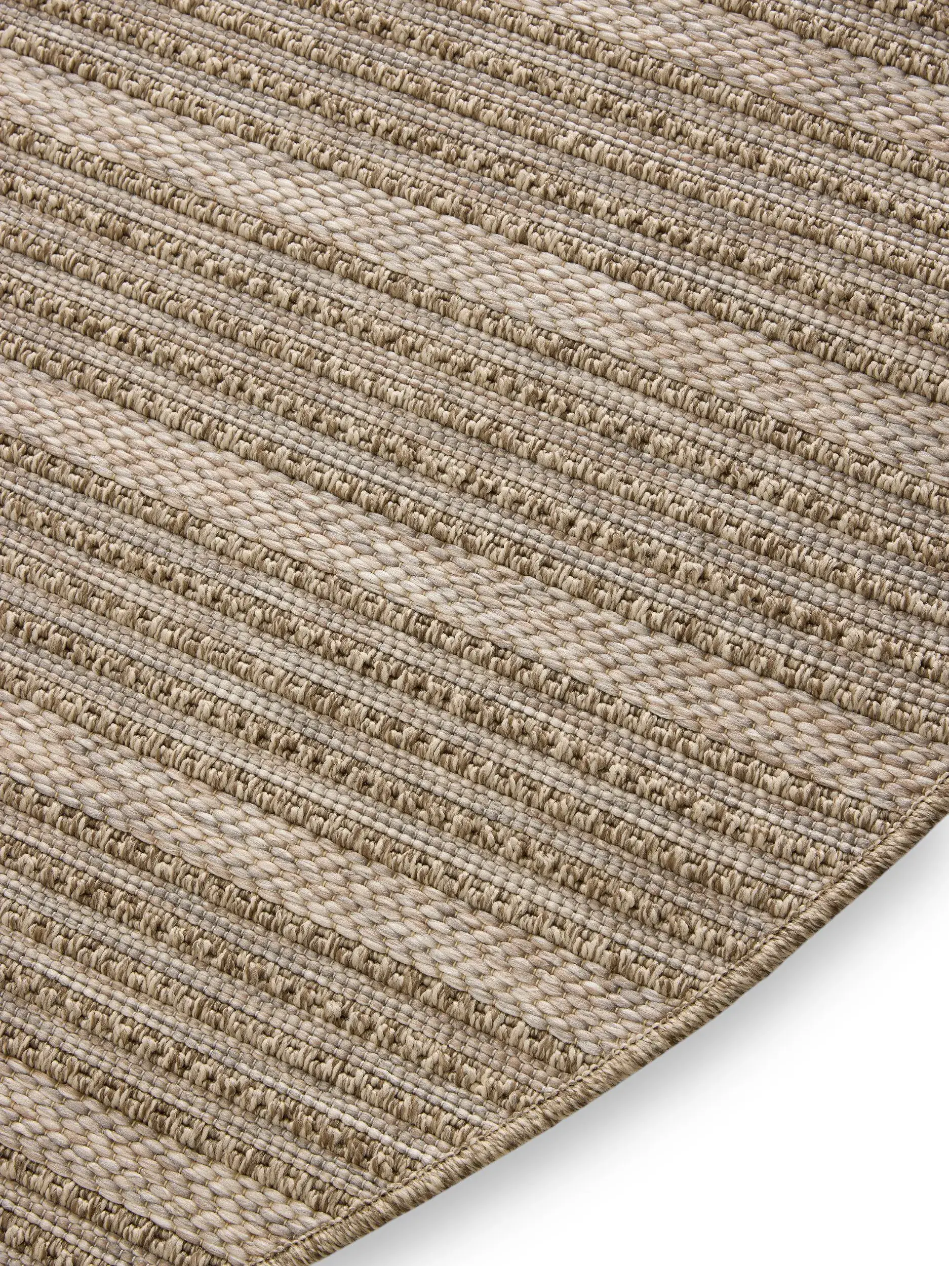Rug made of 100% Polypropylen in Beige with a 100% Polypropylen high pile by benuta Nest