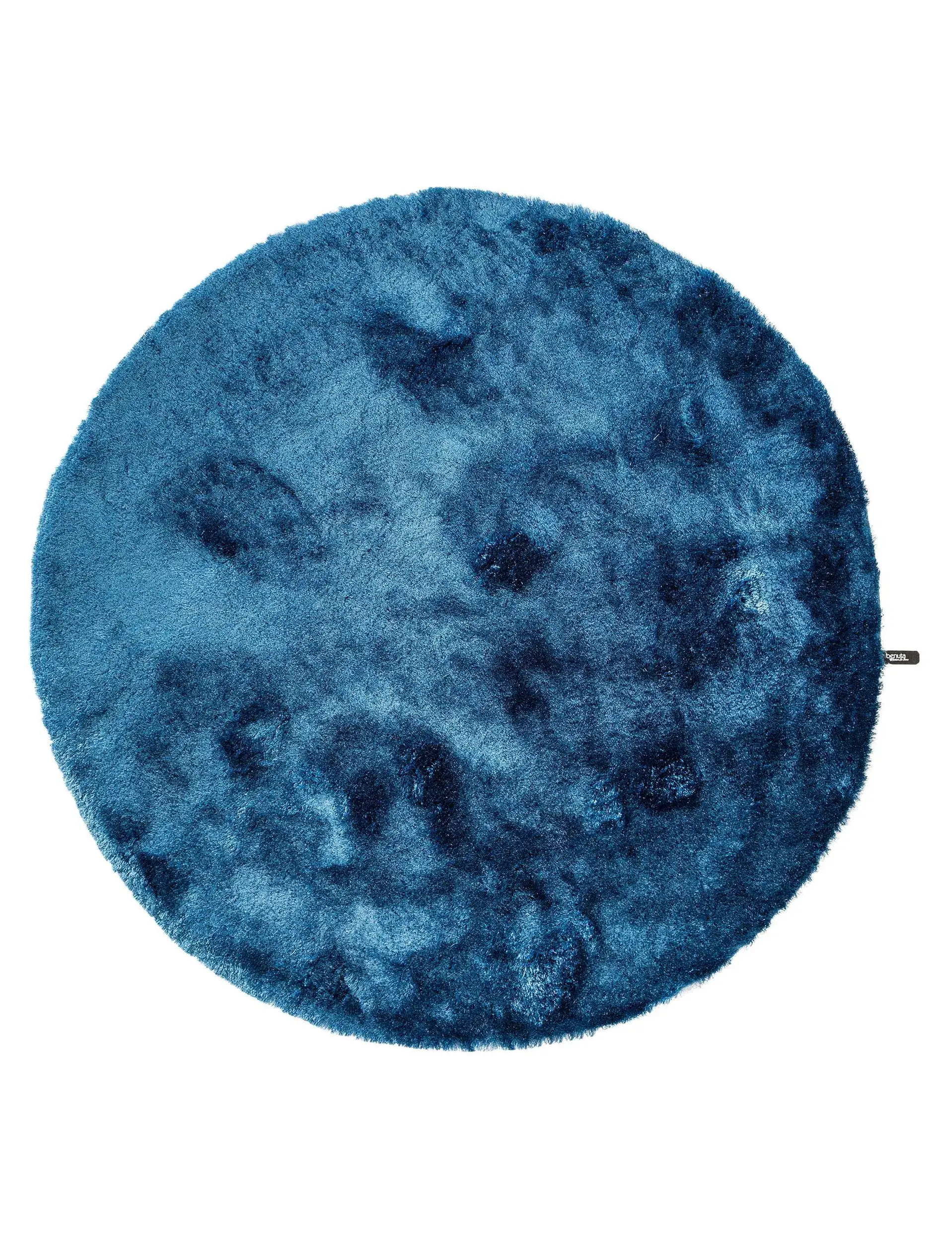 Matto 100% Polyestera värissä Blau 100% Polyester korkealla nukalla merkiltä benuta Nest