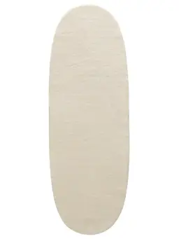 Shaggy koberec Yumi Slonová kost/Zelená