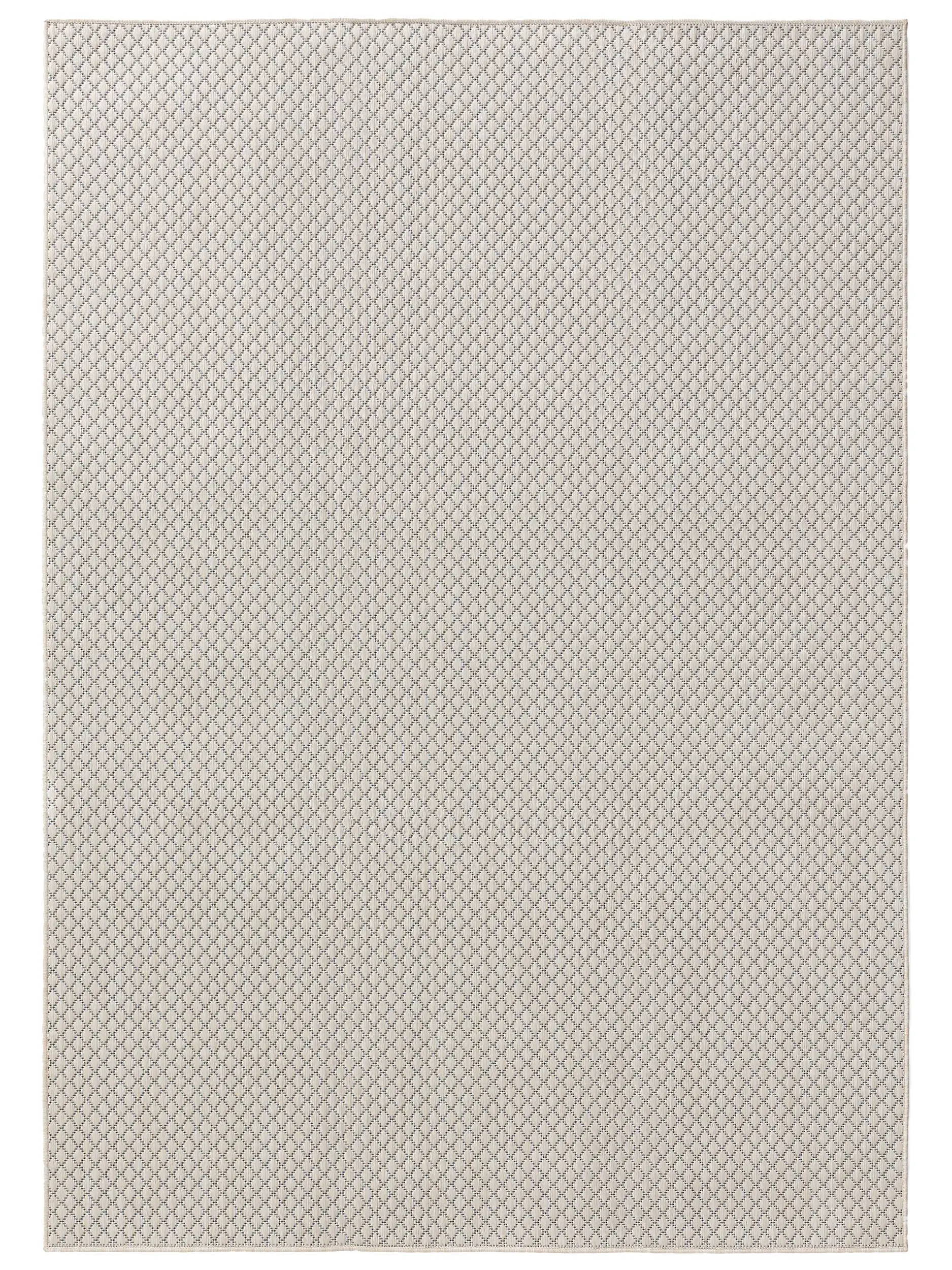 Matto 100% Polypropylena värissä Weiß 100% Polypropylen korkealla nukalla merkiltä benuta Basic