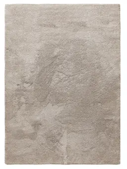 Waschbarer Hochflorteppich Melvin Beige