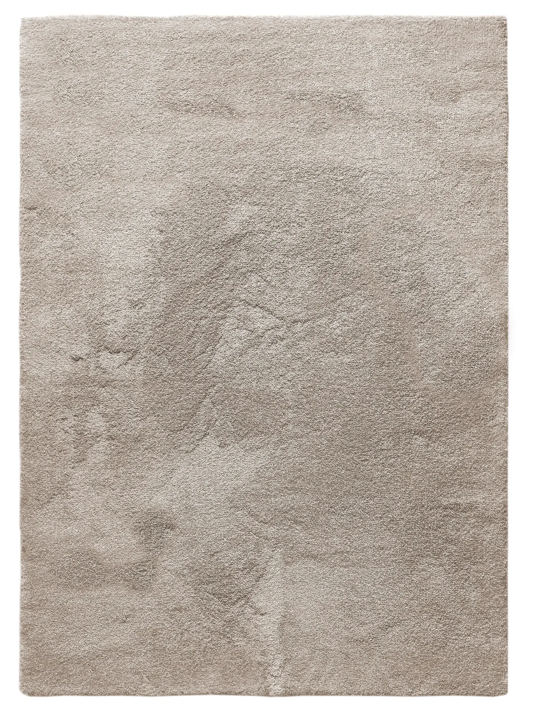 Rug made of 100% Polypropylen in Beige with a 100% Polypropylen high pile by benuta Nest